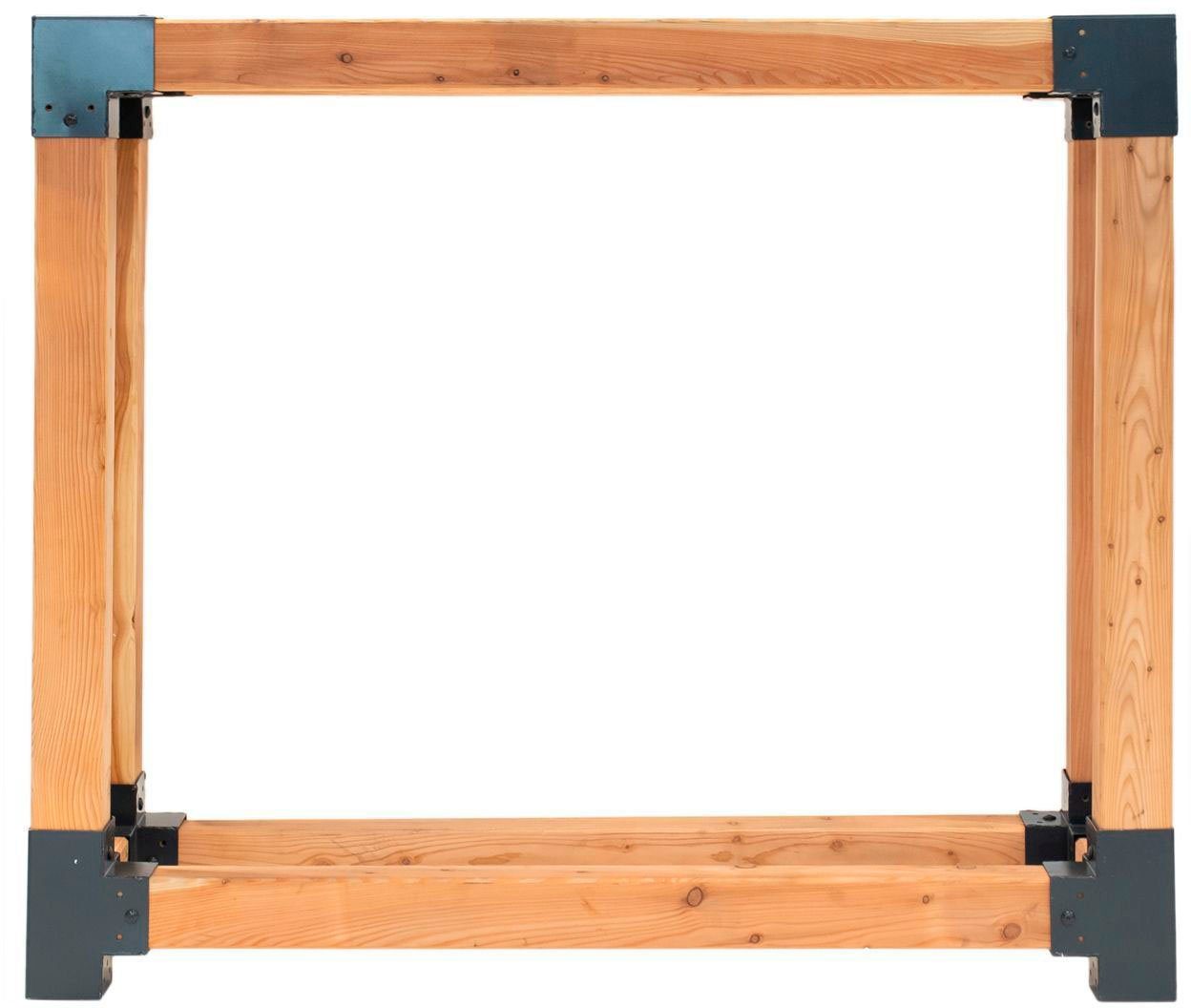 WESTMANN Kaminholzregal Michel L, BxTxH:138x40x120 cm