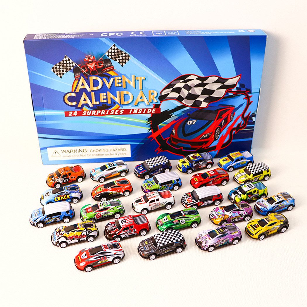 Fanttik Spielzeug-Adventskalender 2025 mit 24 Autos günstig online kaufen