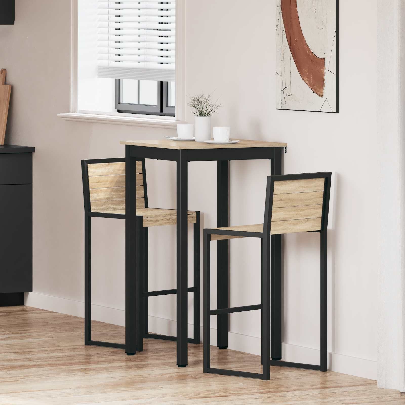 vidaXL Esstisch Stehtisch Holzwerkstoff (1-St)