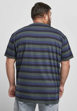URBAN CLASSICS T-Shirt Urban Classics Herren College Stripe Tee (1-tlg)