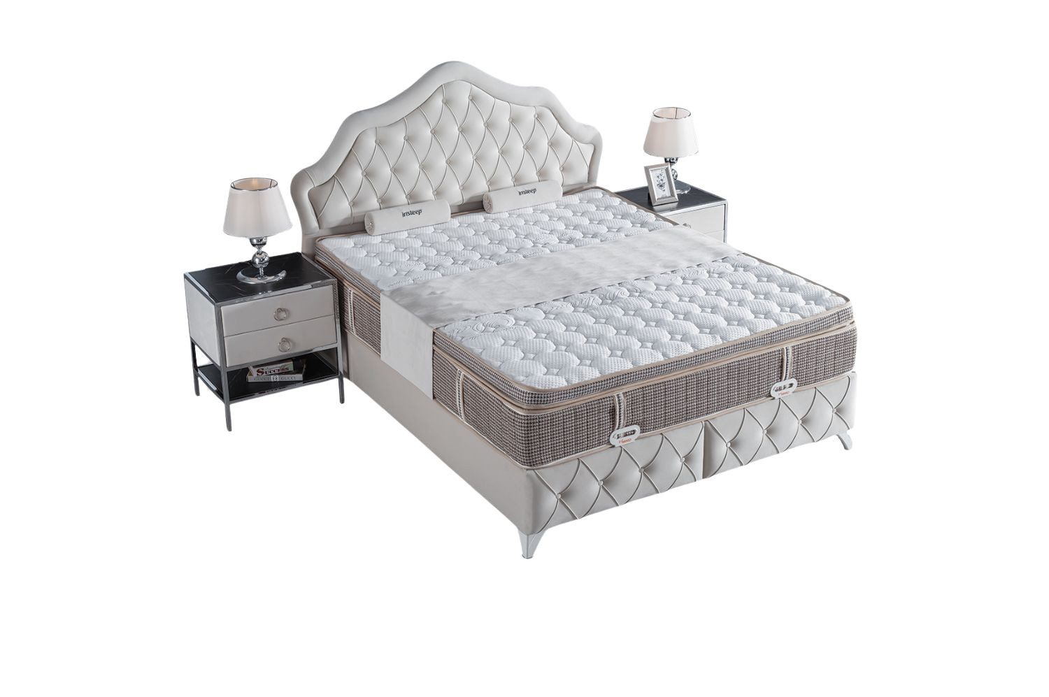 Villa Möbel Boxspringbett Perla (Bett, Bett), günstig online kaufen