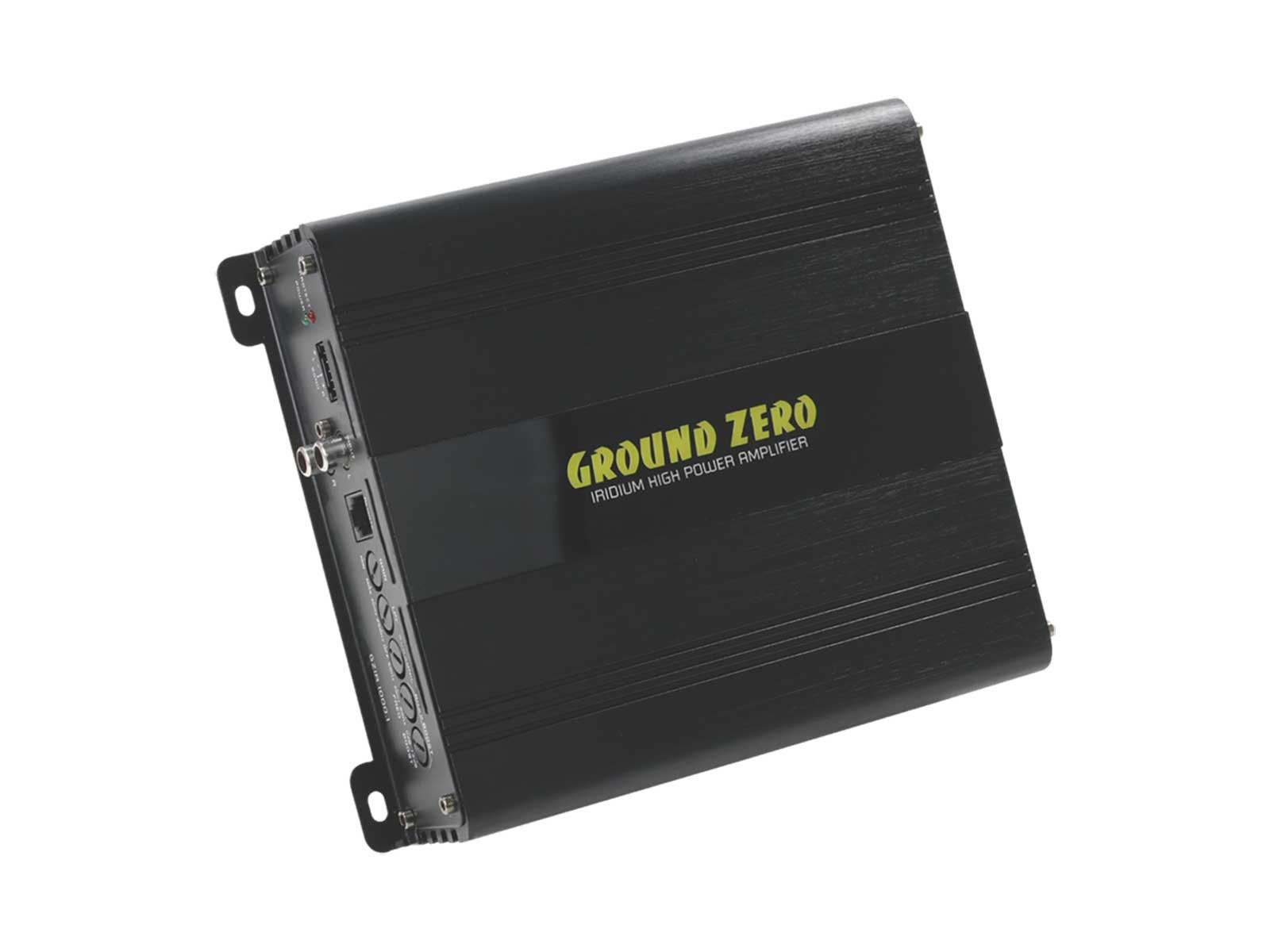 Ground Zero Ground Zero GZIA 1000.1 Monoblock 1-Kanal Verstärker Verstärker