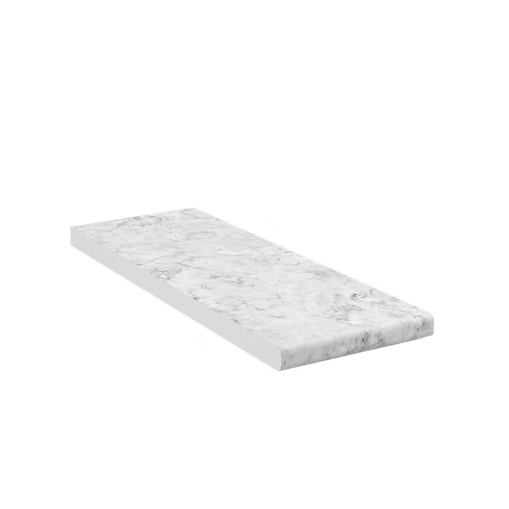 Vicco Unterschrank Küchenarbeitsplatte Marmor Weiß 20 cm