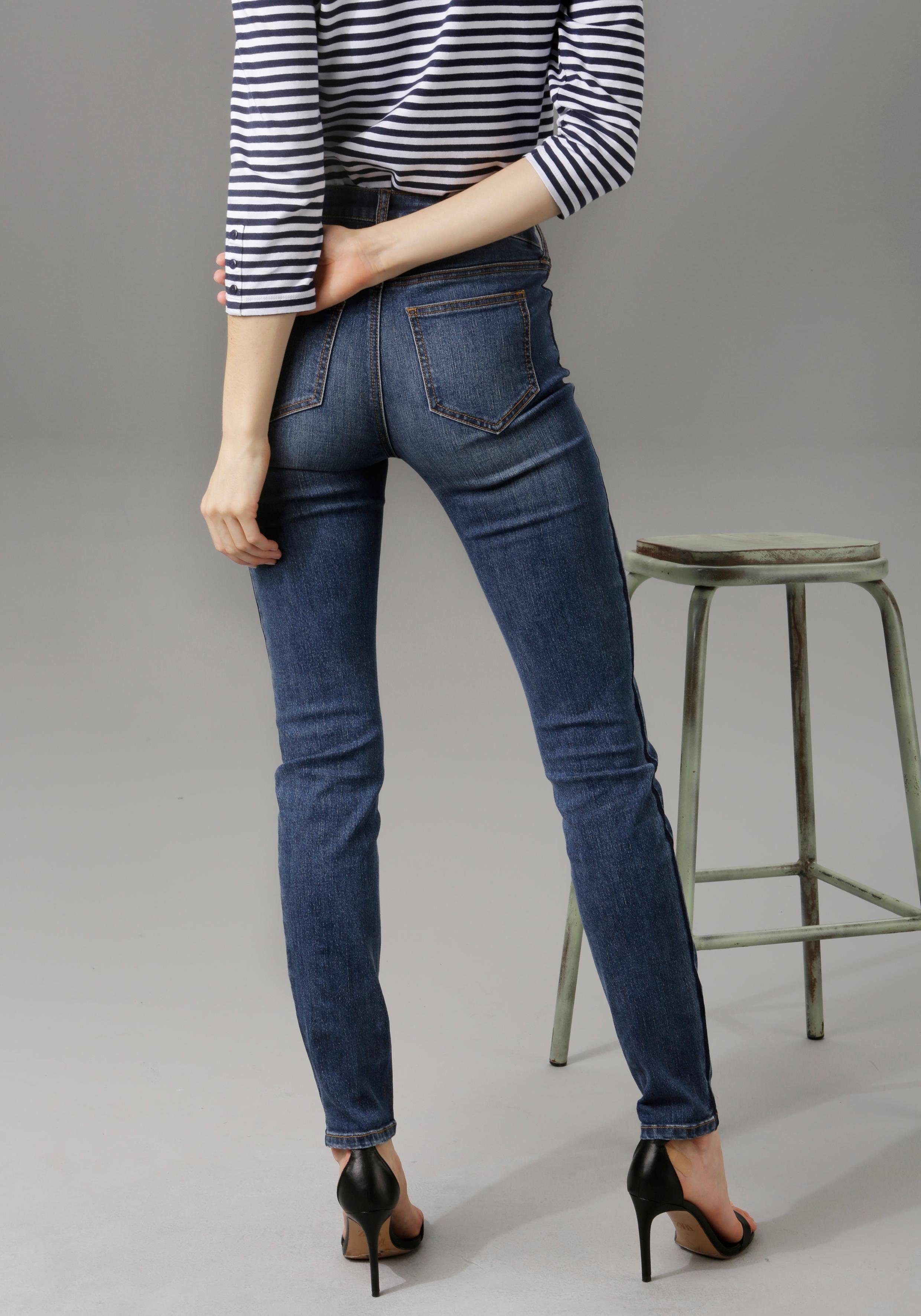 Aniston CASUAL Skinny-fit-Jeans regular waist