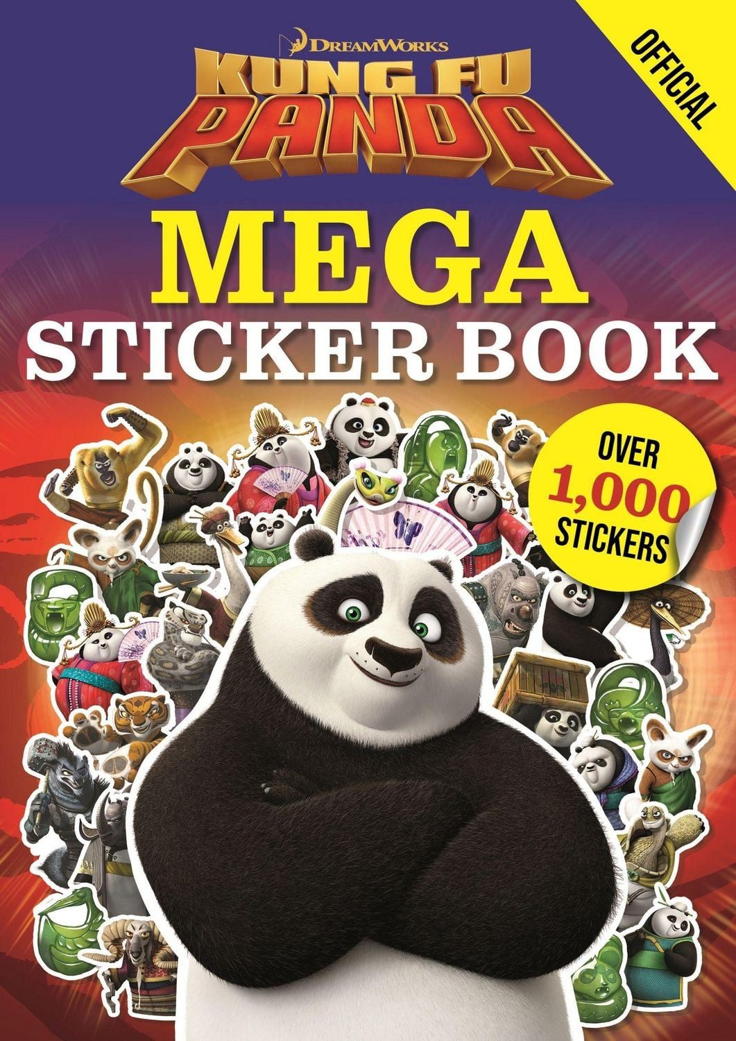 Kung Fu Panda Mega Sticker Book / Official Kung Fu Panda