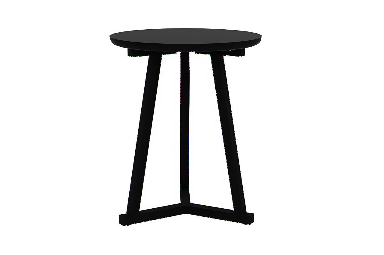 Ethnicraft Beistellschrank Beistelltisch Tripod Eiche schwarz