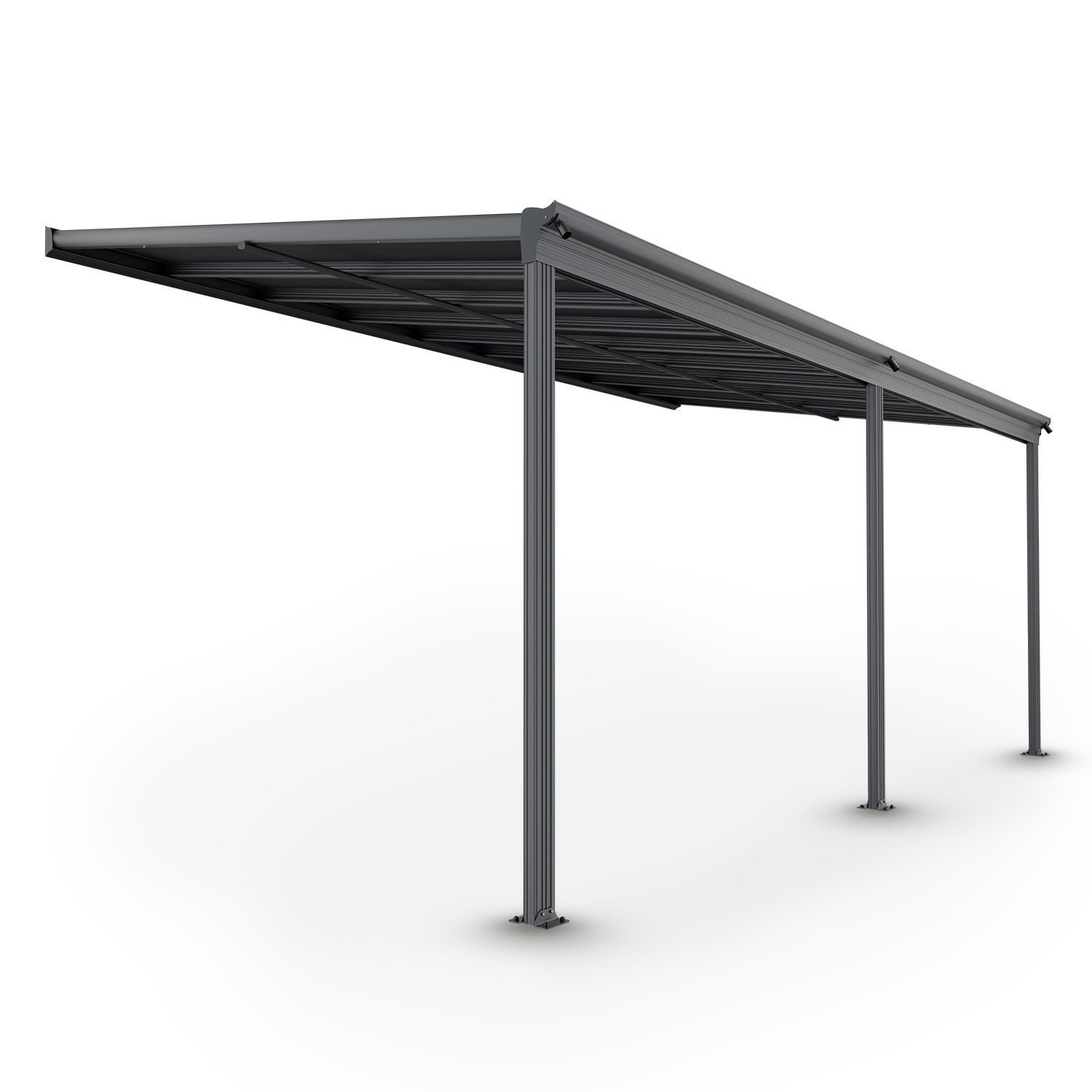 Juskys Terrassendach Borneo, 5,5x3 m, Regen- günstig online kaufen