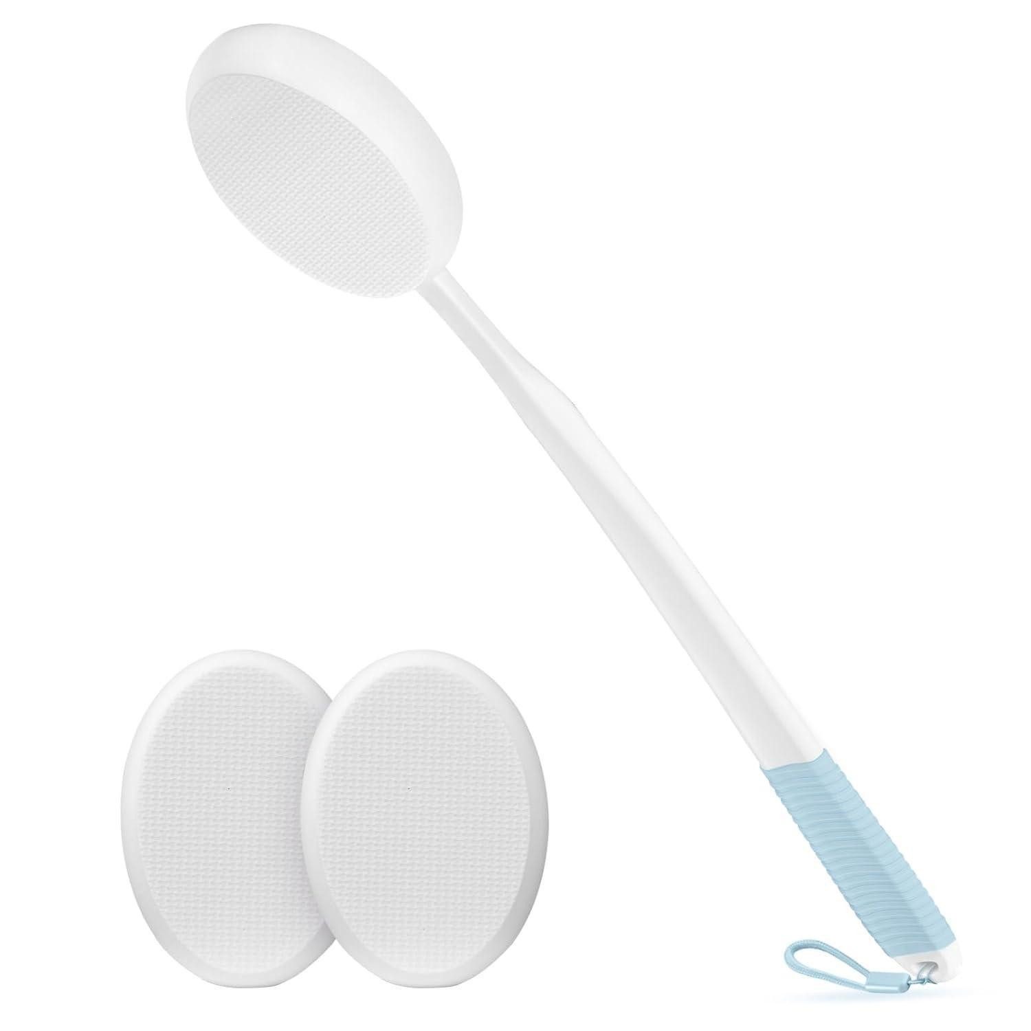 LuxusKollektion Rückencremer Rücken Lotion Applikator 19 Zoll Weiss Gelb
