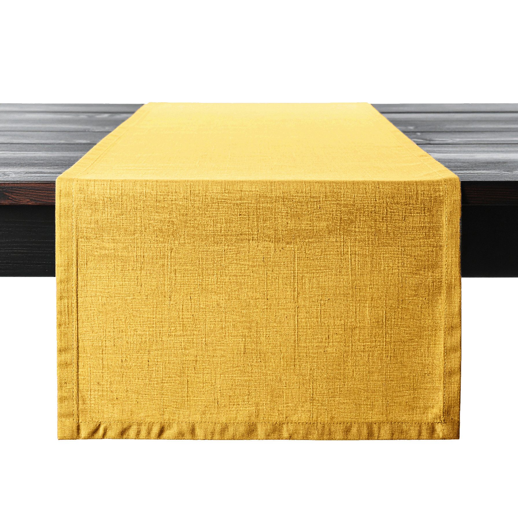 PROFLAX Tischläufer Tischläufer Proflax Leinen honey 50x150 cm, gewebt