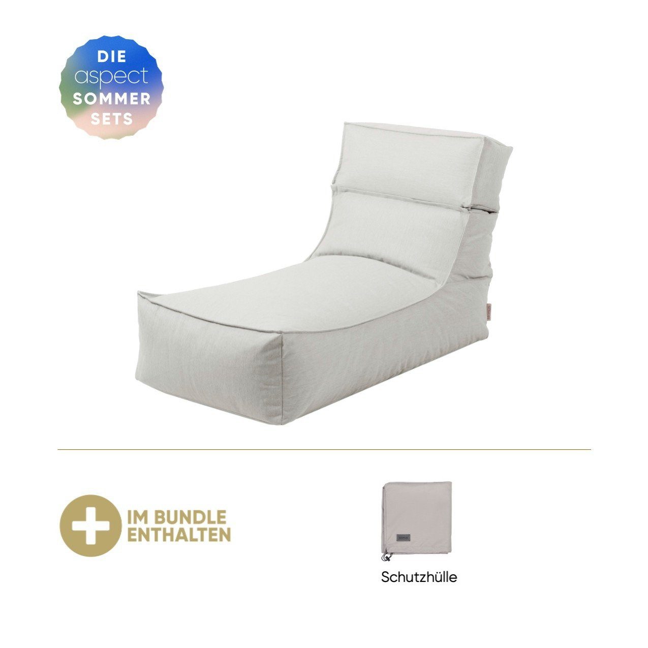 blomus Loungesofa Blomus Outdoor-Lounger -STAY- inkl. GRATIS Schutzhülle
