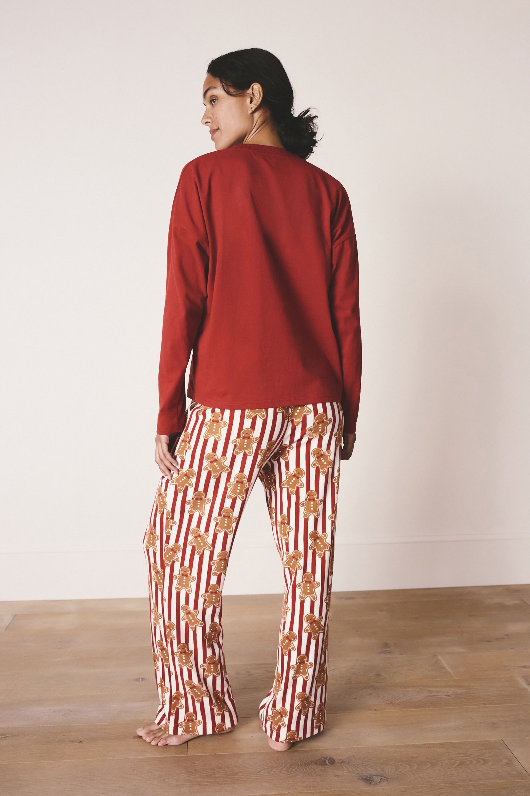 Next Pyjama Langärmeliger Familien-Schlafanzug, Kurzgröße (2 tlg) günstig online kaufen