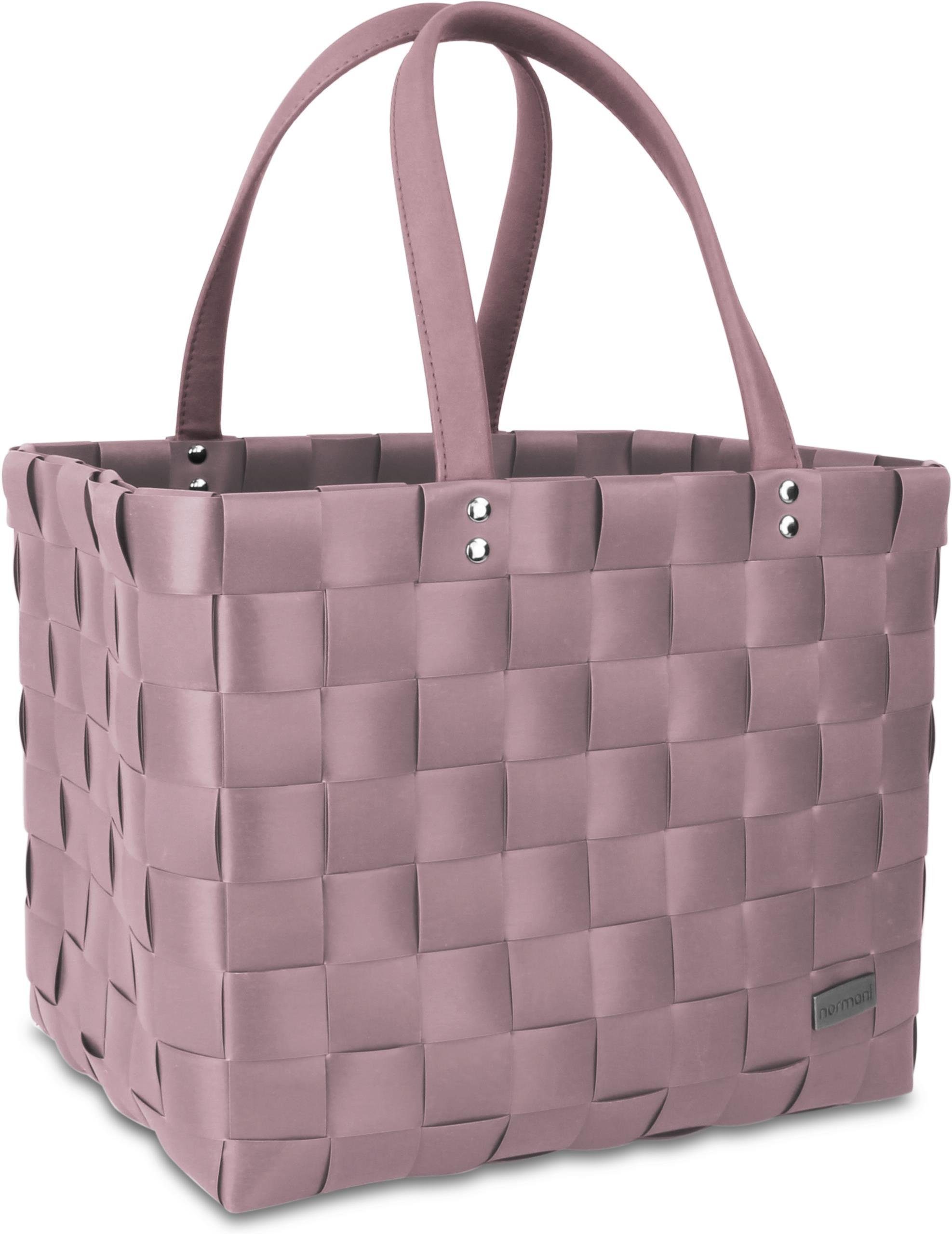 normani Einkaufskorb Einkaufskorb mit PU-Henkeln, 20 l, pflegeleichtes Mate günstig online kaufen