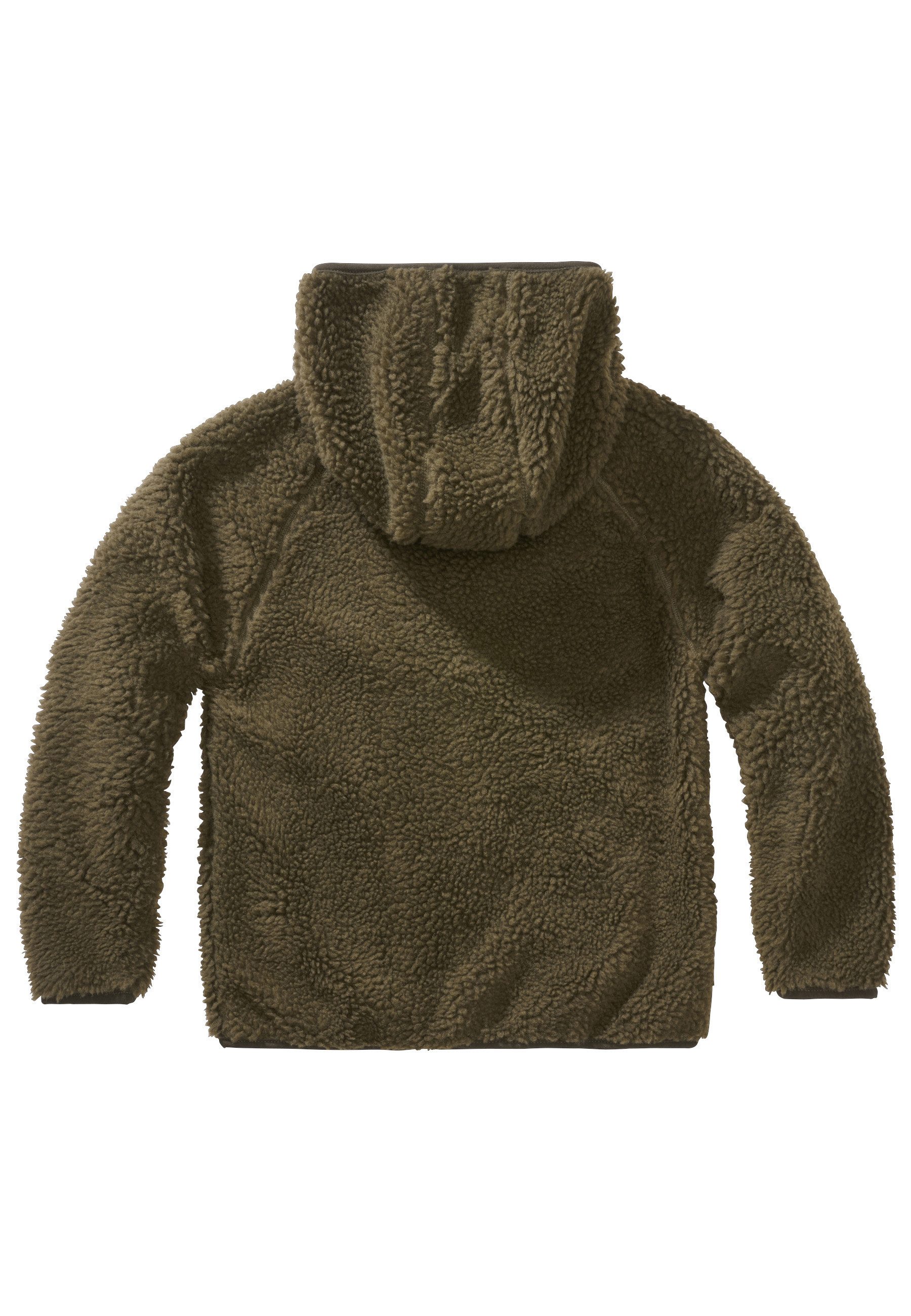 Brandit Allwetterjacke Brandit Damen Kids Teddyfleecejacket Hood (1-St)