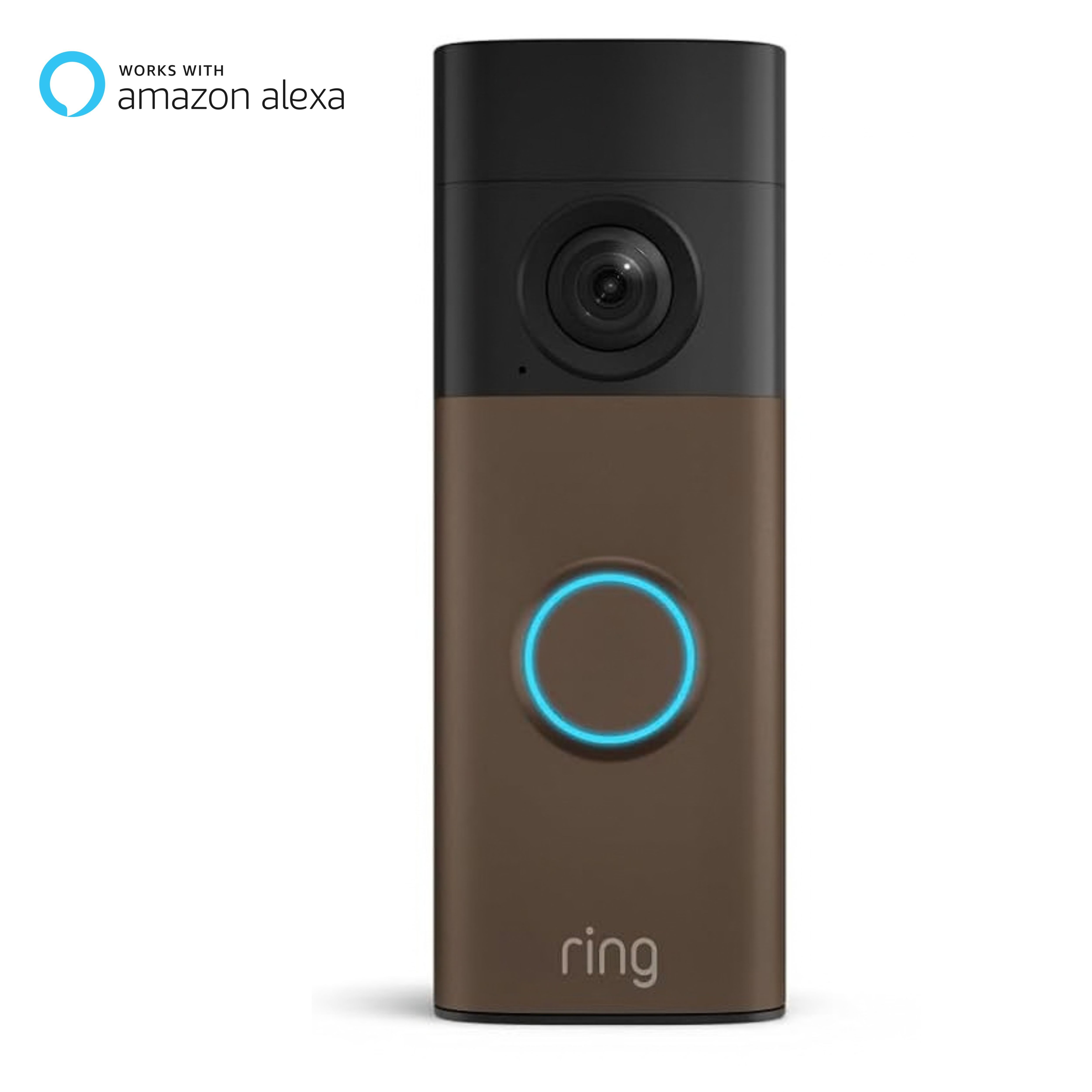 Ring Smart Home Türklingel Battery Video Doorbell 2K (Neuste Generation) (Außenbereich, WLAN, Akku-Videotürklingel, Kabellose Türklingel-Kamera, Retinal 2K, 6x-Zoom)