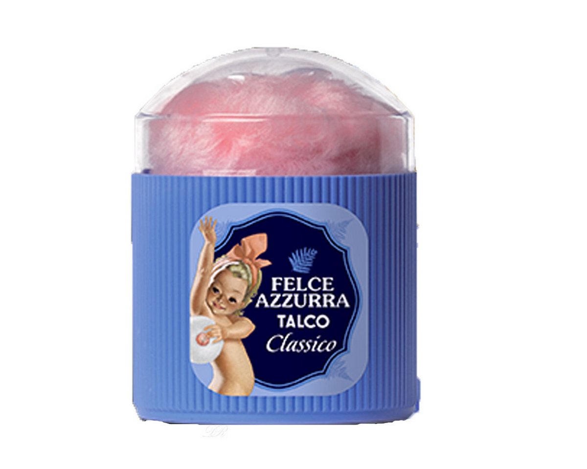 Paglieri Deo-Körperpuder Felce Azzurra Körperpuder Classico mit Quaste