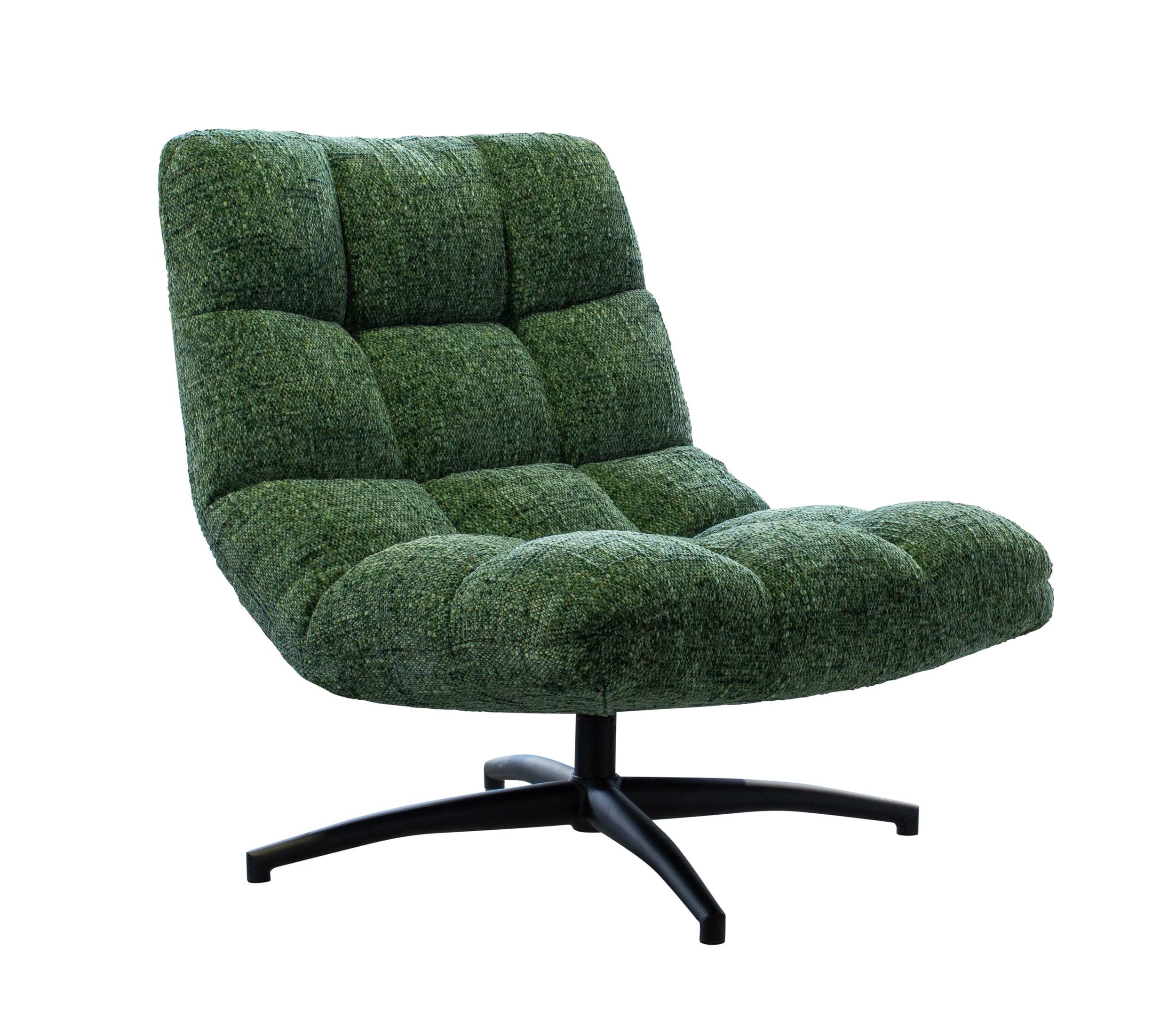 LC Home Relaxsessel LC Home Drehsessel Memphis mit Karosteppung Webstoff