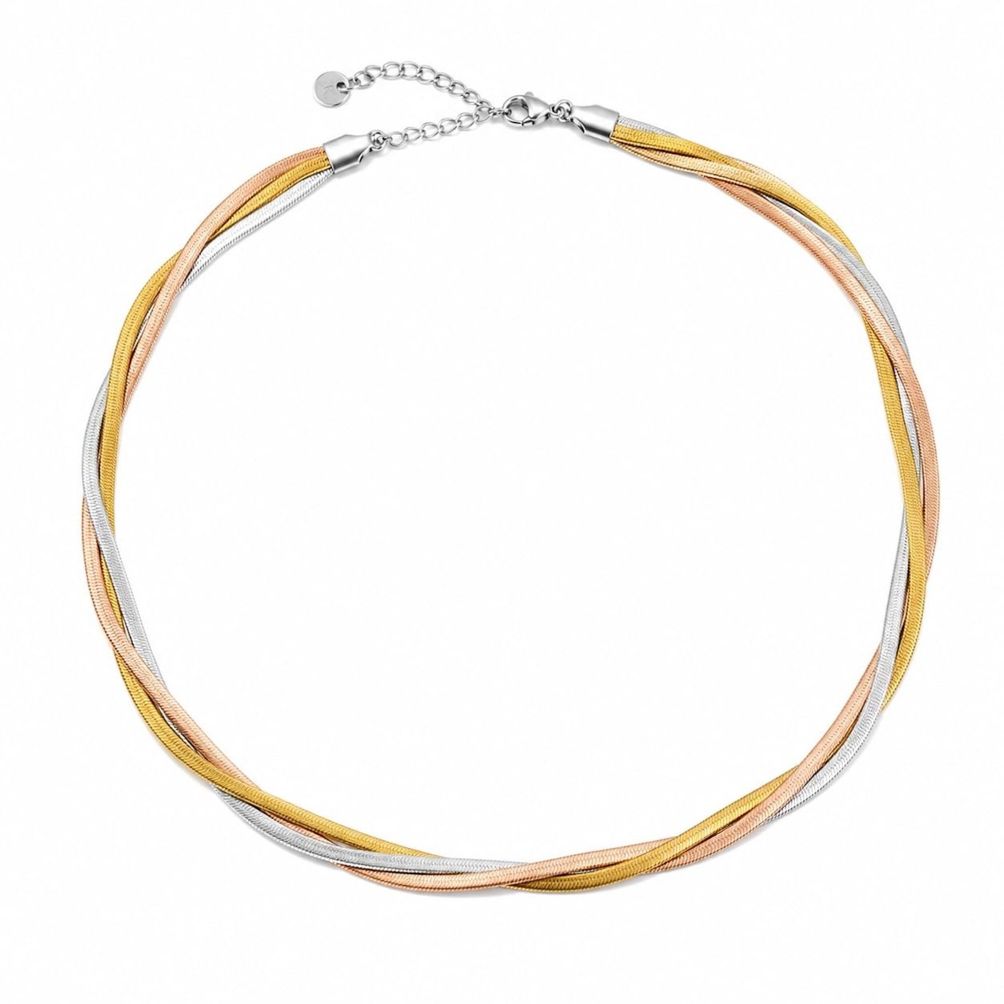 Kim Johanson Kette ohne Anhänger Tricolor