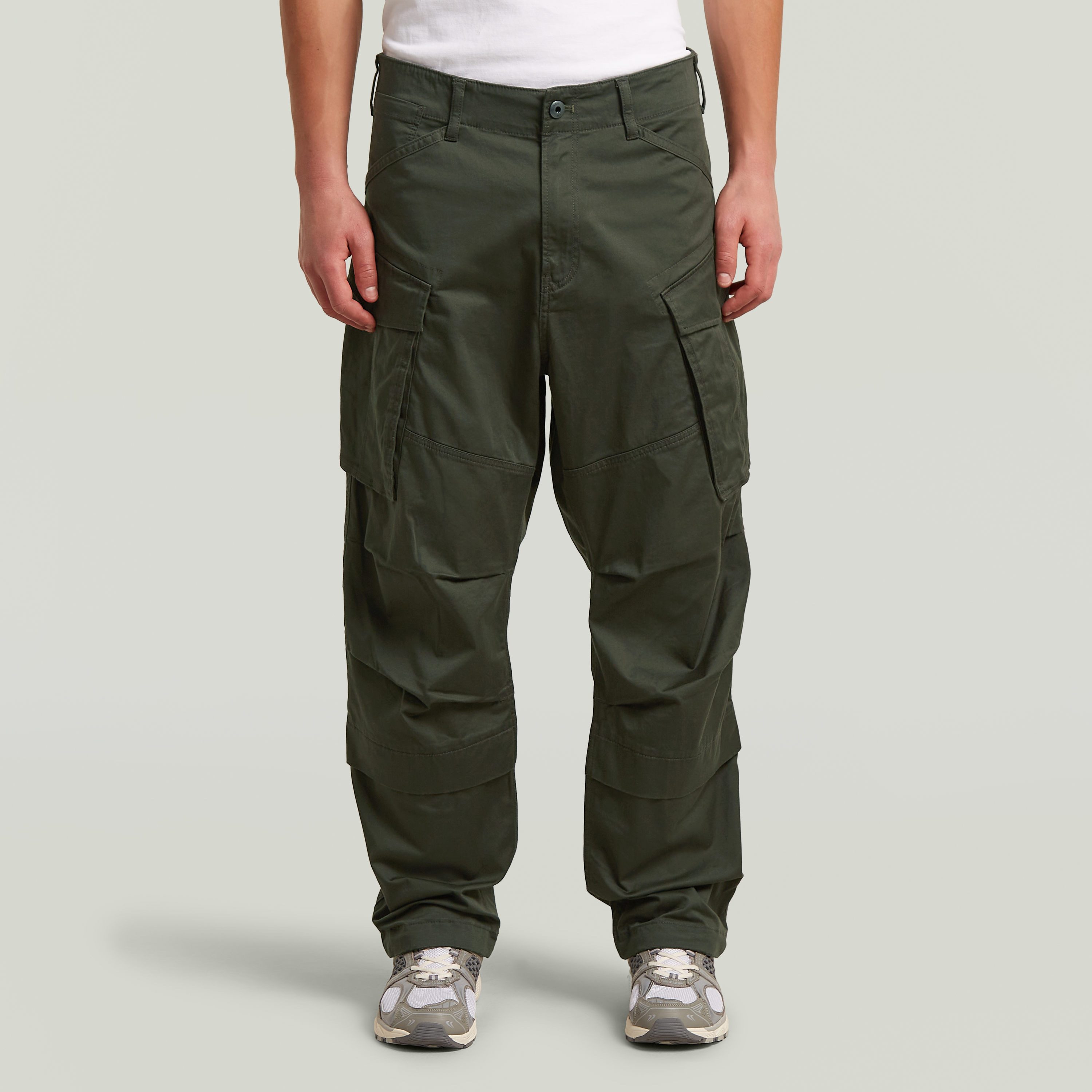 G-STAR Cargohose Rovic 3D Relaxed Low Waist, Baumwoll-Mix mit Stretch-Anteil