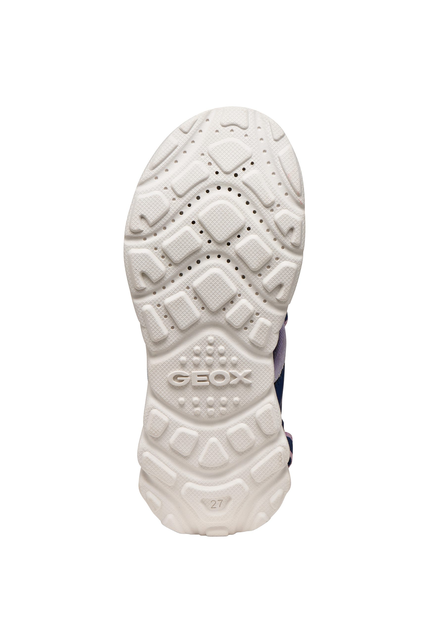 Geox J SANDAL AIRADYUM GI Sandale Klettschuh mit Logo, Größenschablone zum Download
