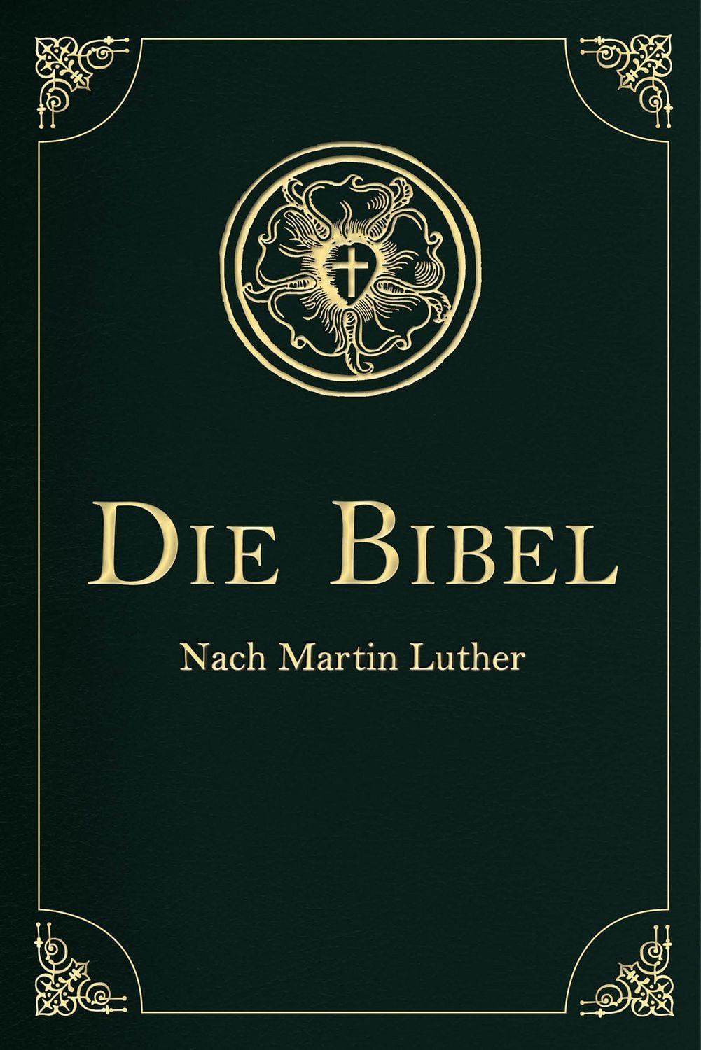 Die Bibel - Altes und Neues Testament / Martin Luther, Die heilige Schrift mit über 200 historischen Illustrationen. In Cabra-Leder gebunden mit Goldprägung
