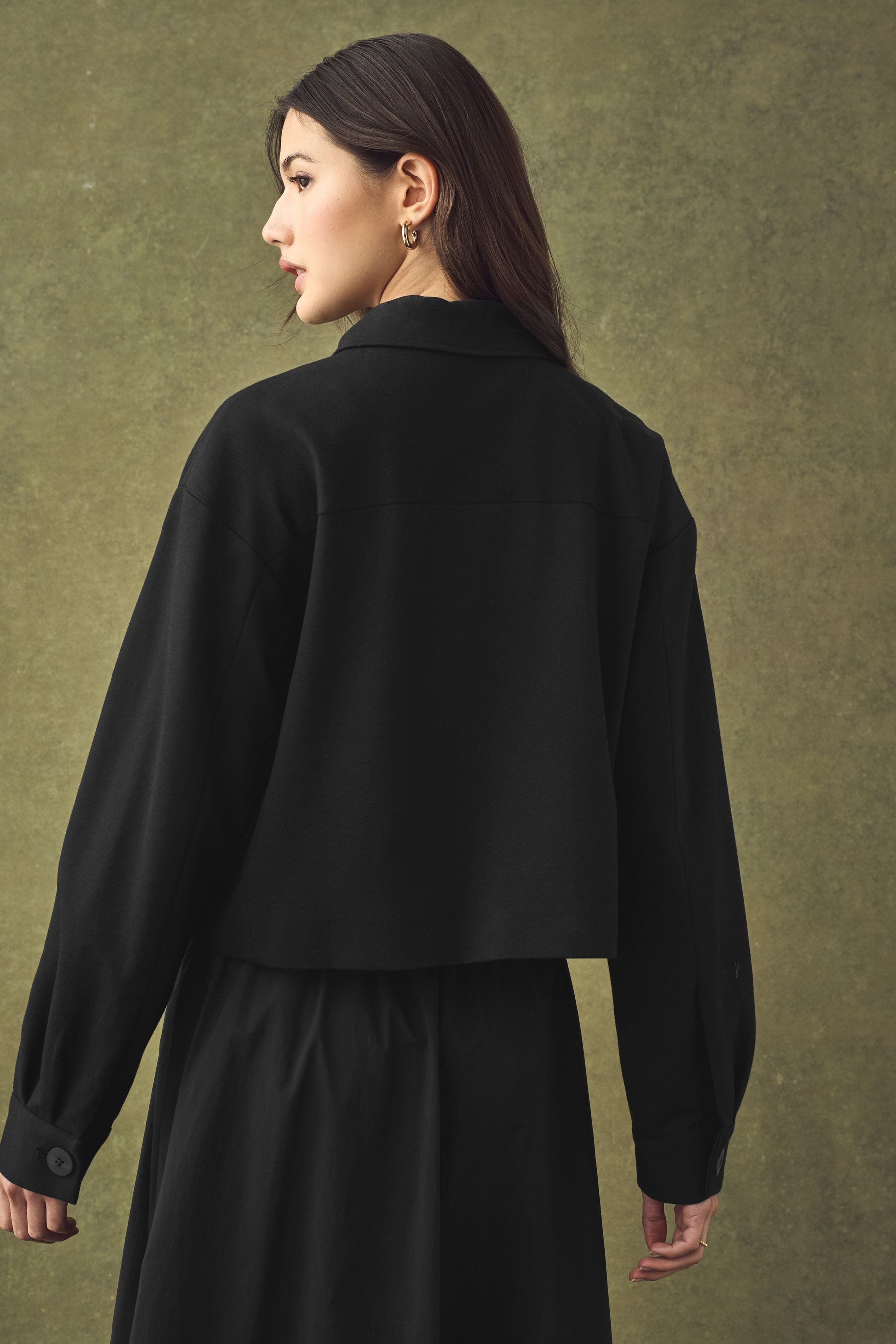 Next Kurzjacke Blazer mit doppeltem Reißverschluss günstig online kaufen