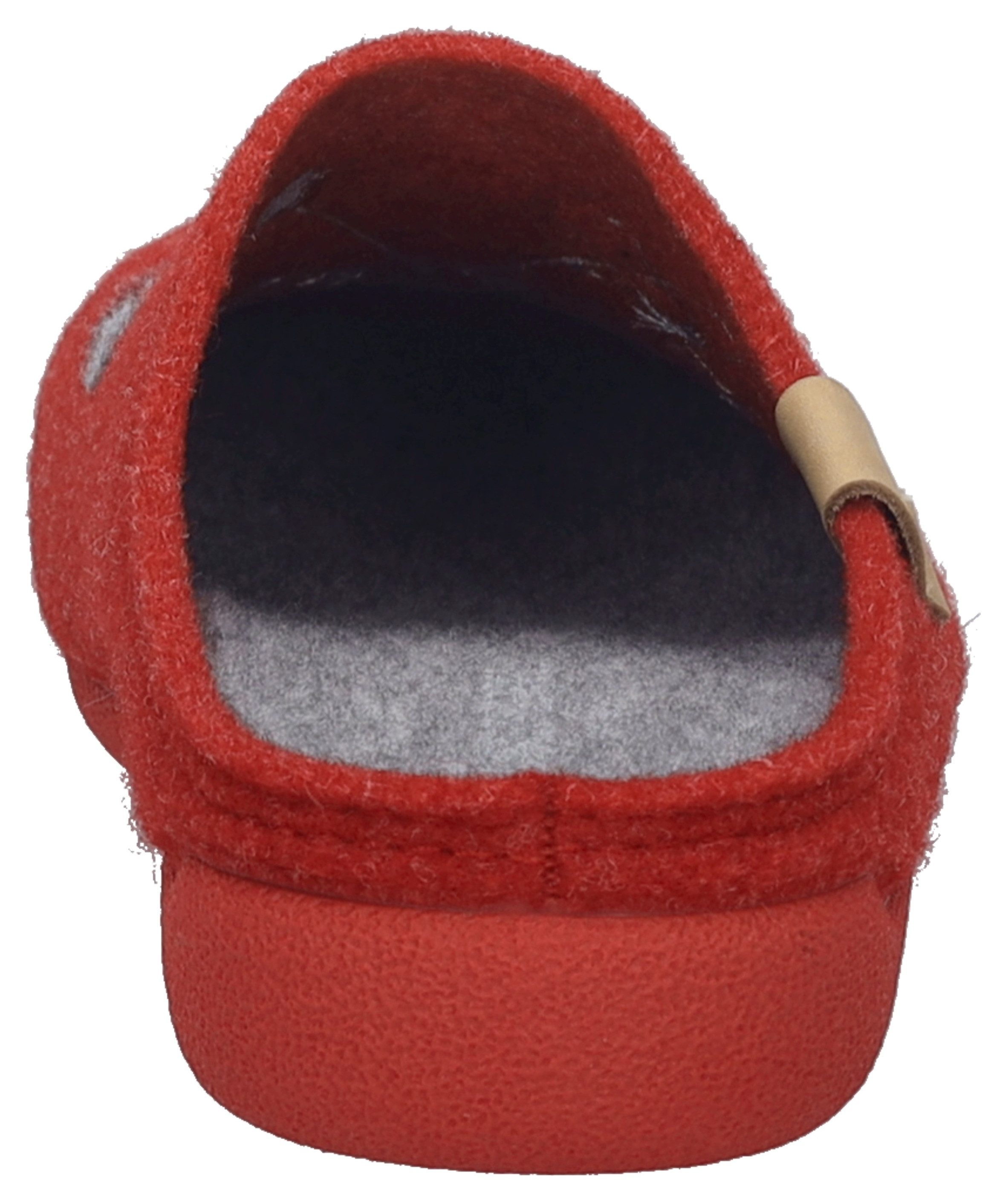 Josef Seibel Cara 02 Hausschuh Pantoffel, Slipper mit bunter Verzierung