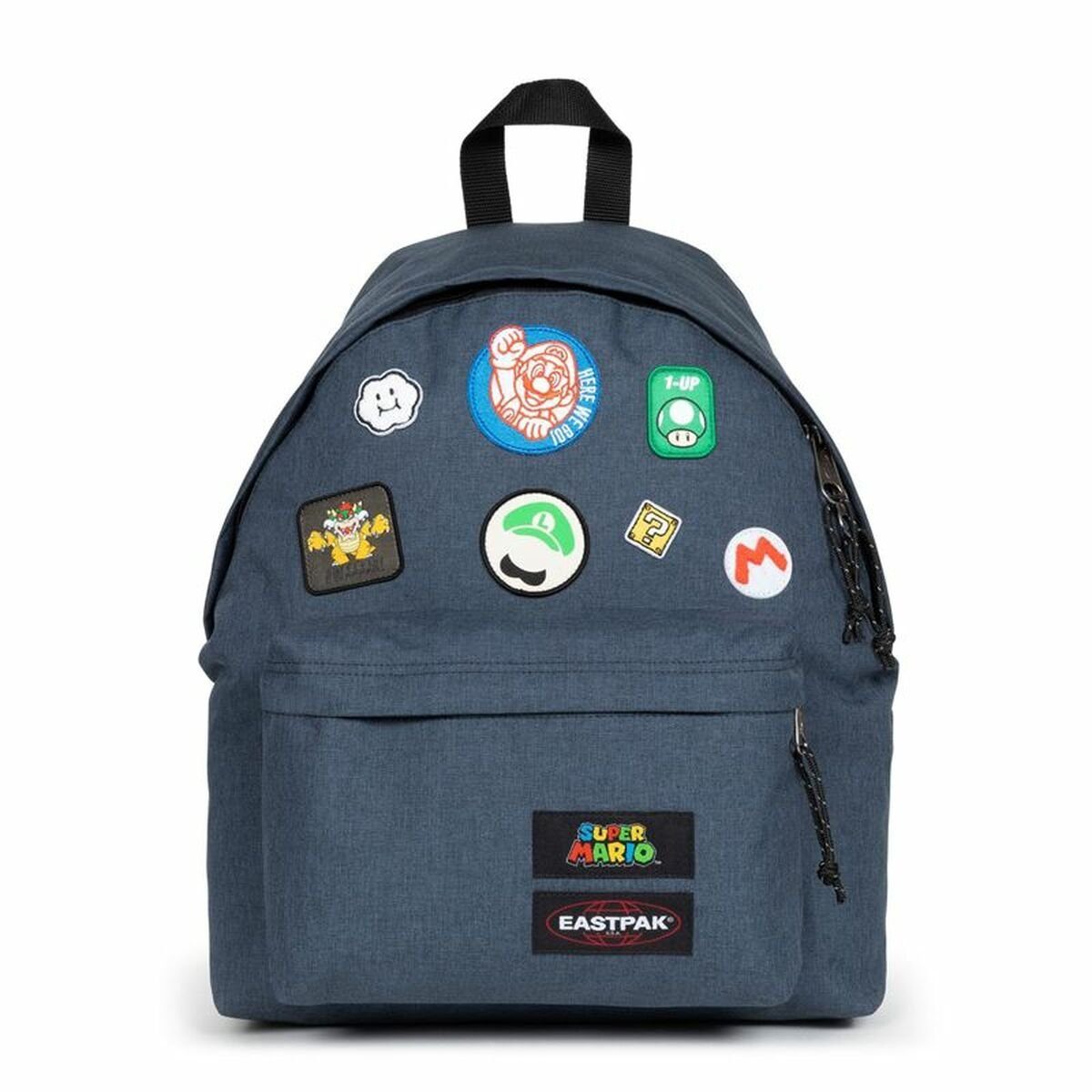 Eastpak Rucksack »Sportrucksack Super Mario Eastpak Patches Stahlblau«