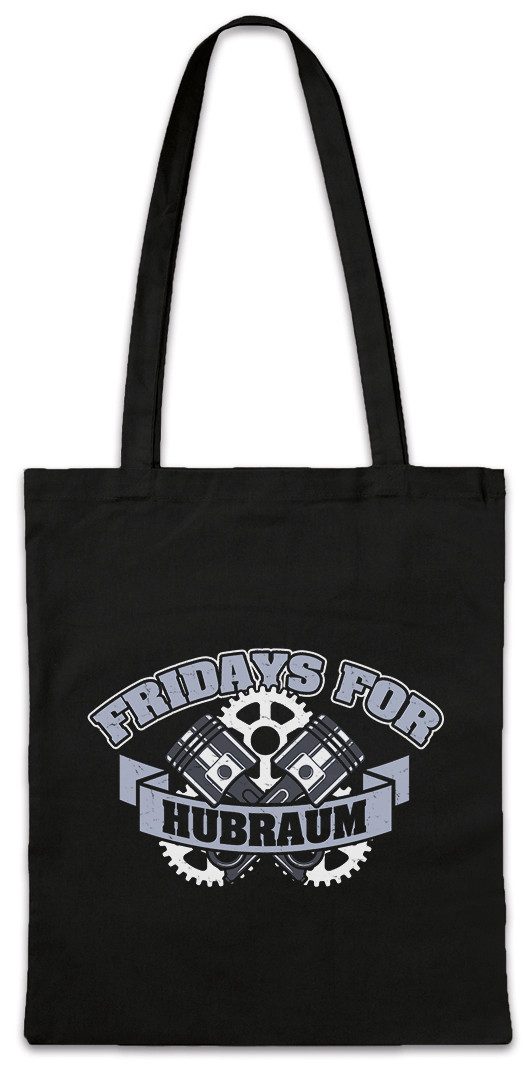 Beuteltasche Fridays For Hubraum Stofftasche Auto KfZ Fan Enthusiast Tuning KmH