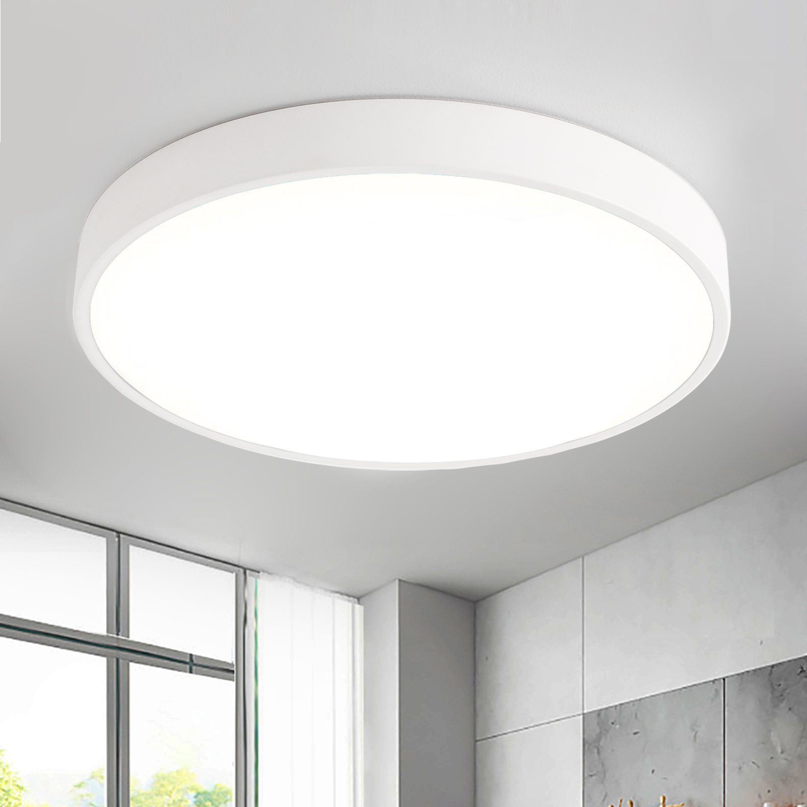 style home LED Deckenleuchte Runde Deckenlampe günstig online kaufen