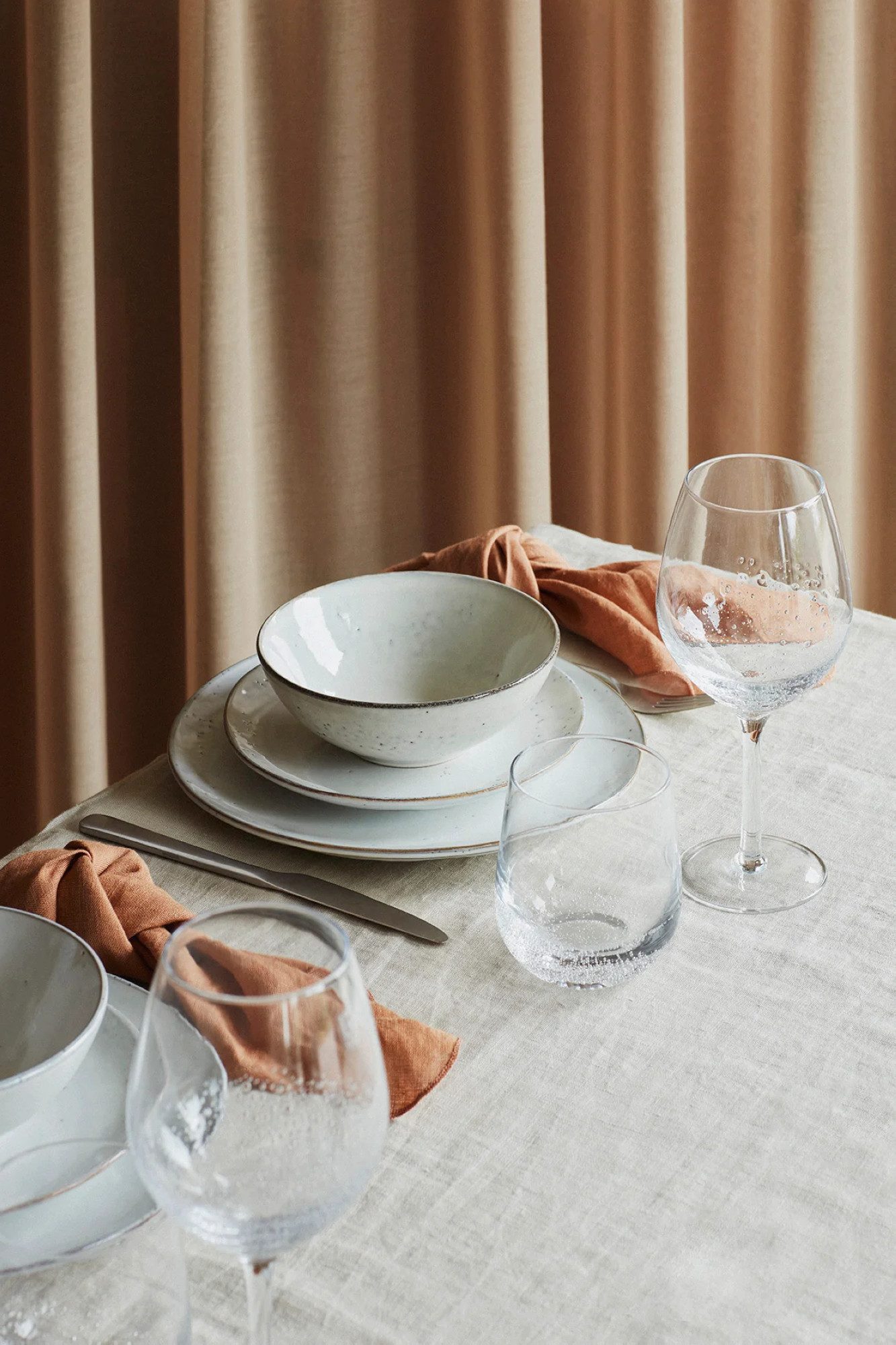 Broste Copenhagen Tafelservice Broste Copenhagen Nordic Sand Geschirrset mittag für vier 12 tlg.
