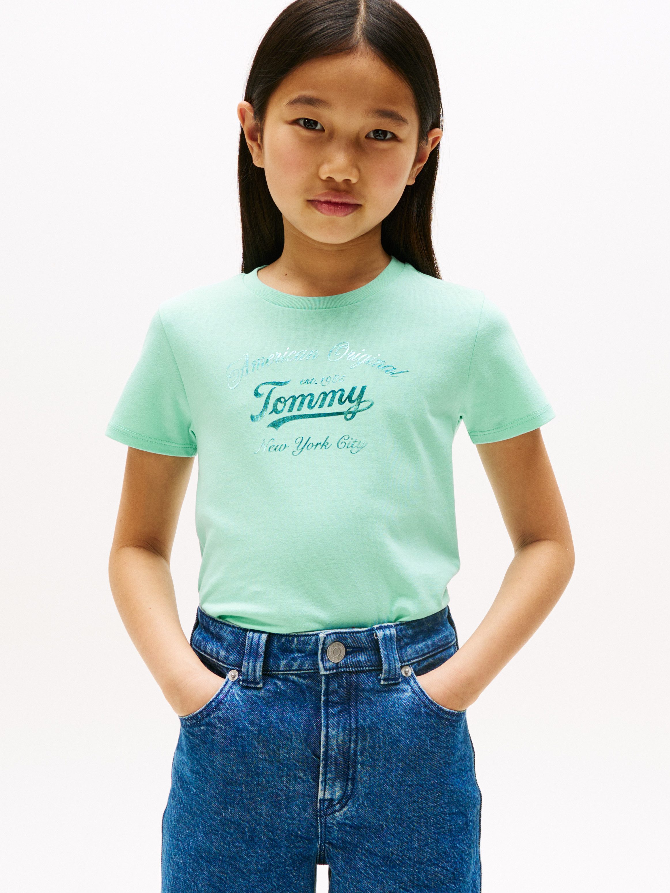 Tommy Hilfiger T-Shirt TOMMY SCRIPT TEE günstig online kaufen
