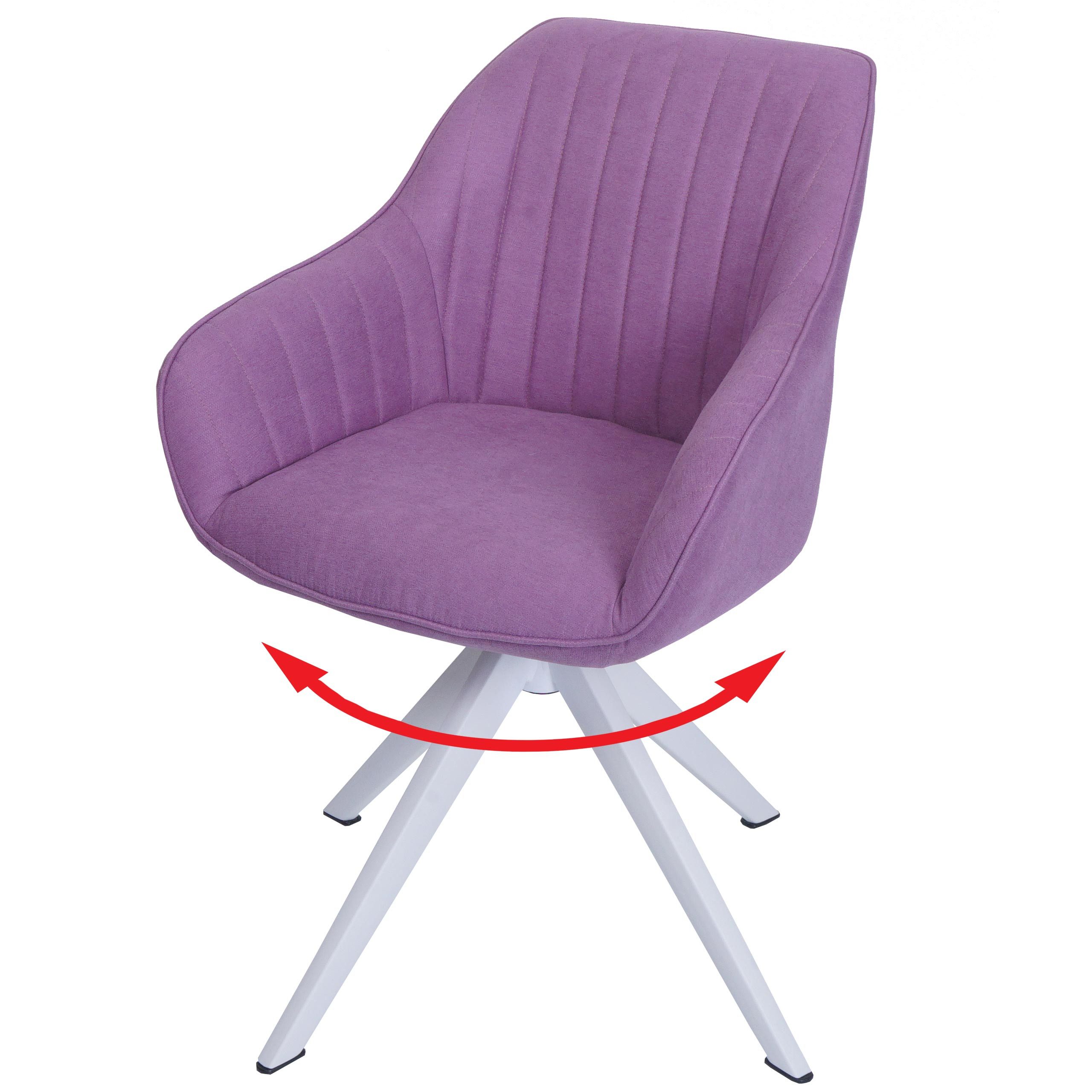 MCW Esszimmerstuhl MCW-K27, Um 360° drehbar, Bequeme Formgebung, Mit Armlehne
