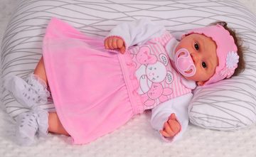 La Bortini Sweatkleid Baby Kleid warm und weich 50 56 62 68 74 80 86