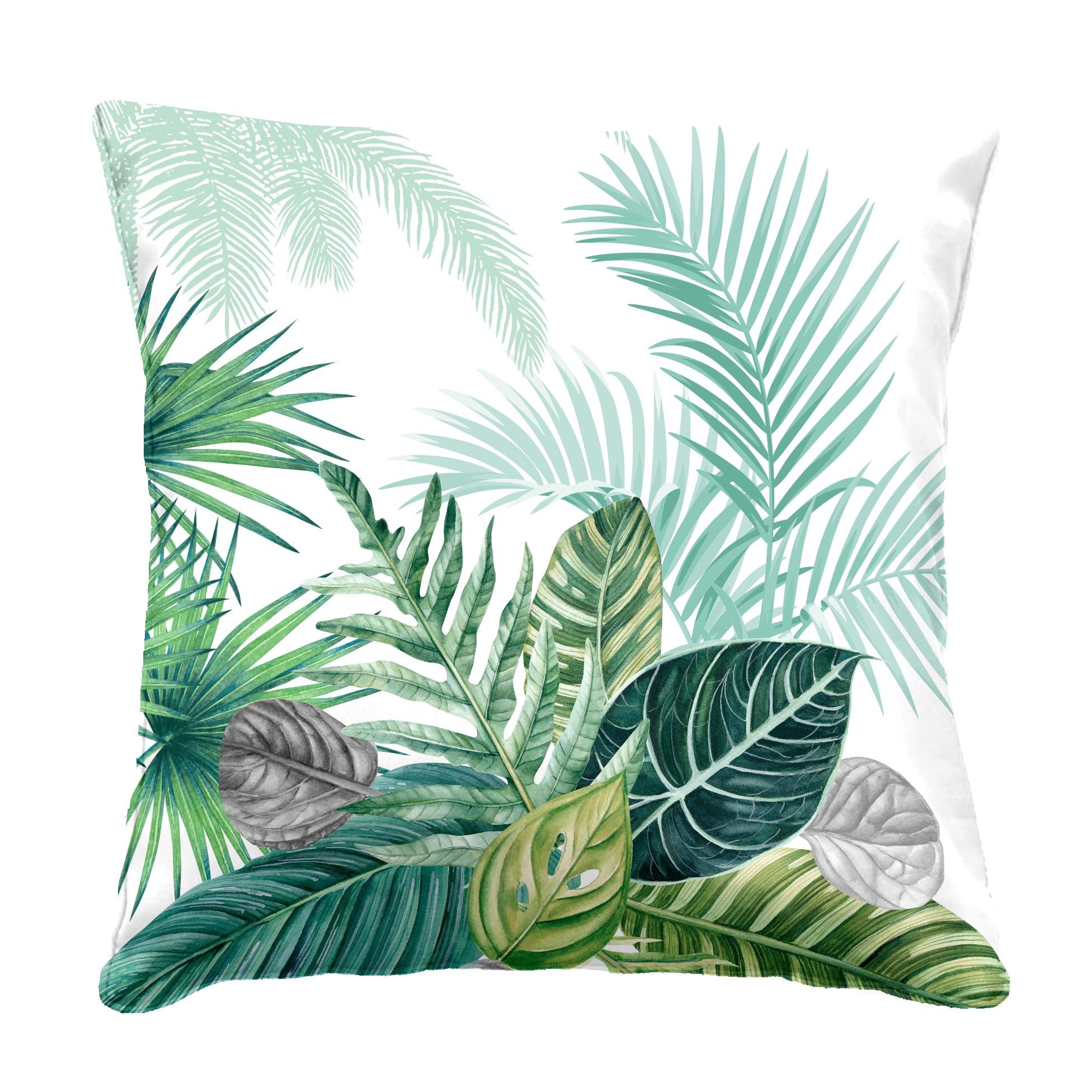 MEGA Möbel Dekokissen Dekokissen Palmblätter OUTDOOR