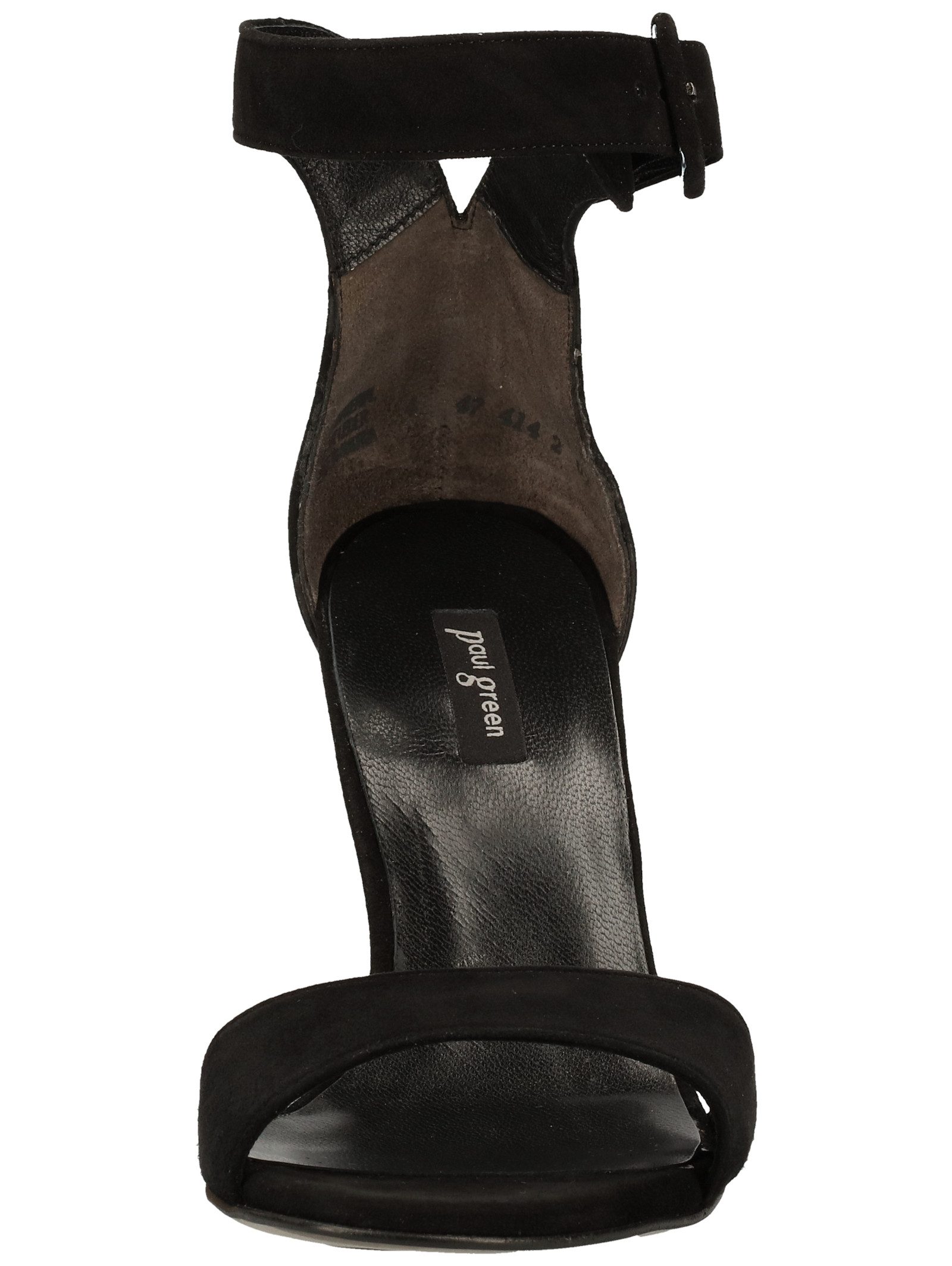 Paul Green Sandalen Veloursleder . High-Heel-Sandalette