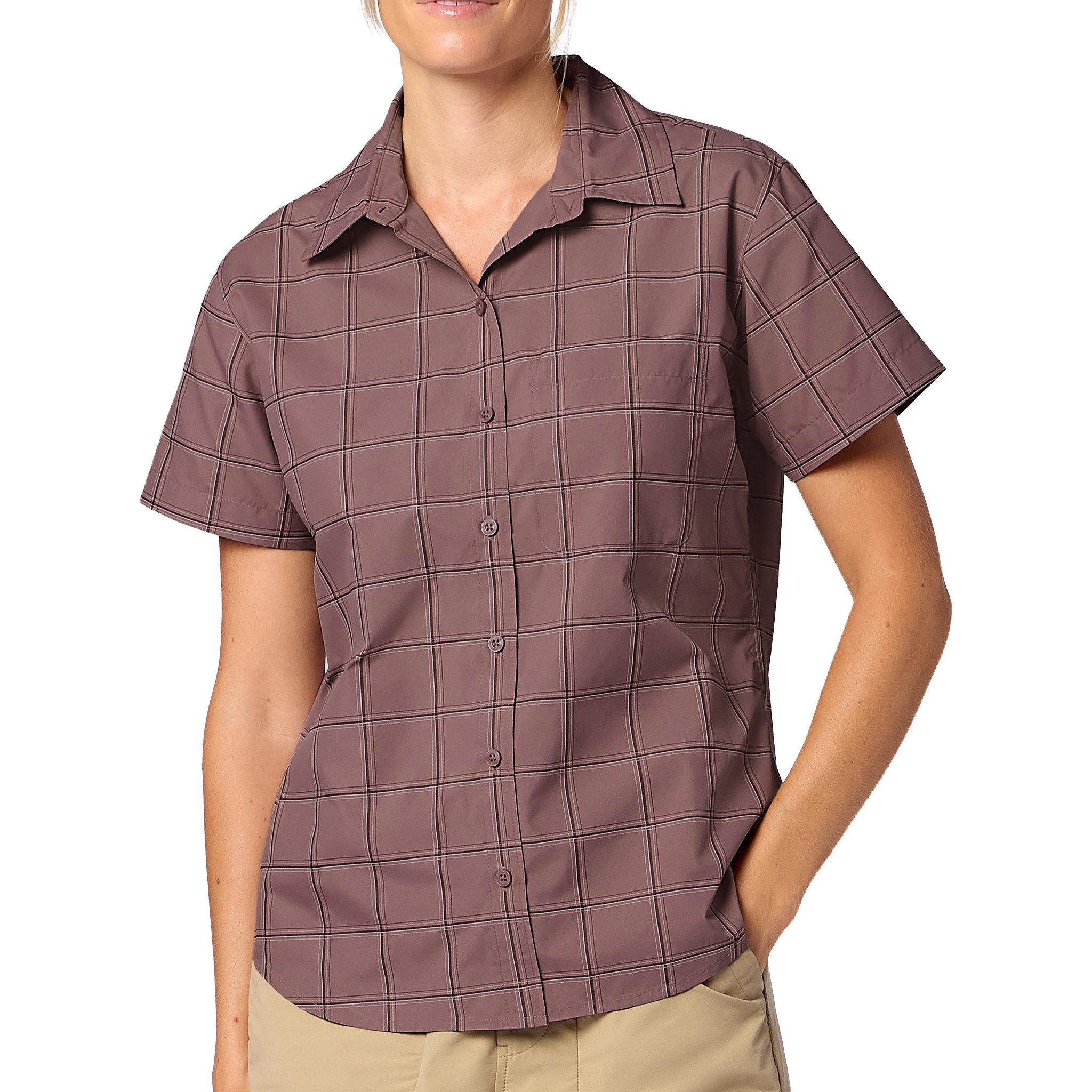 Marmot Outdoorbluse AirExchange UPF 40 Novelty Short-Sleeve mit praktischer Brusttasche