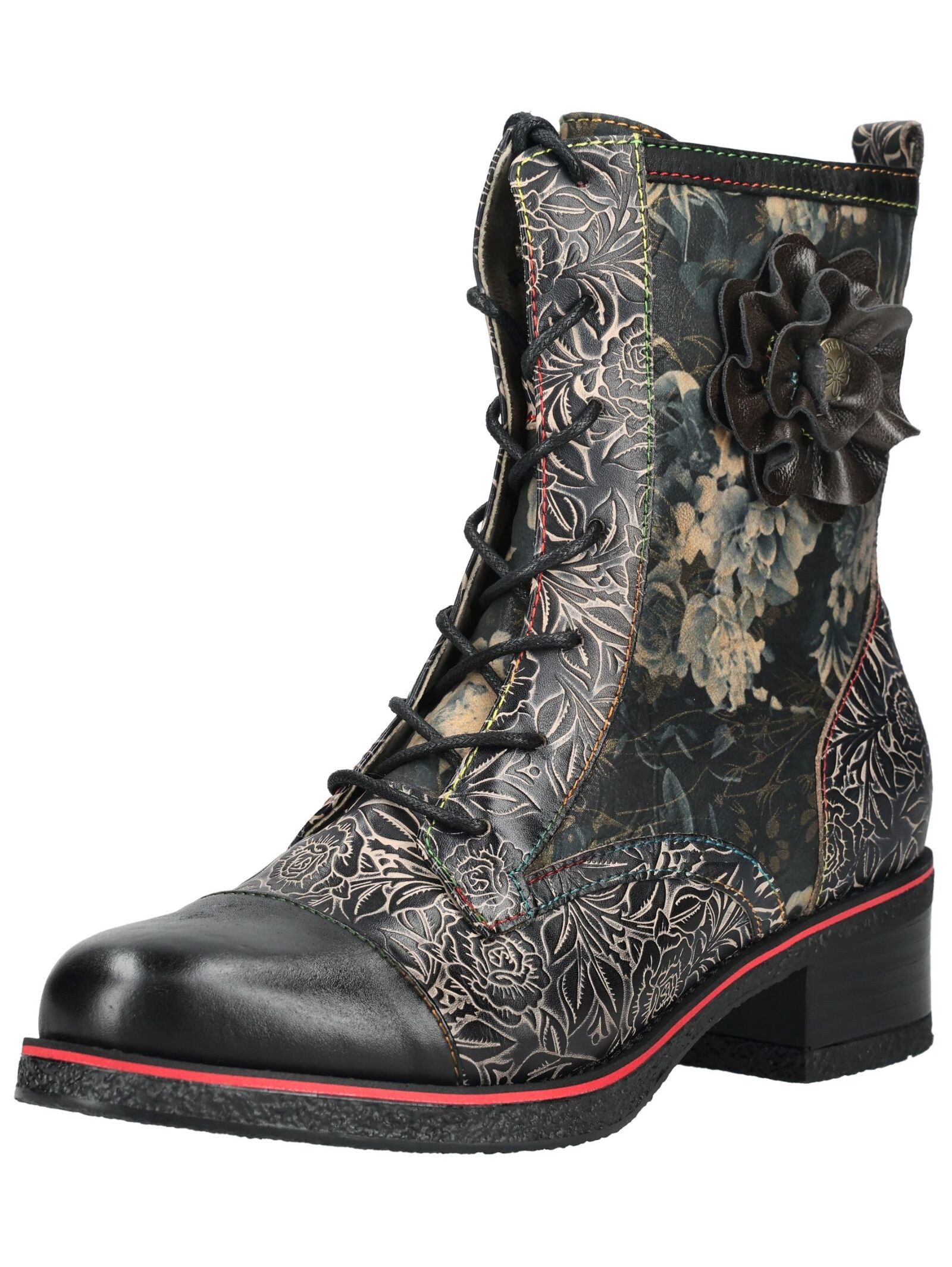 LAURA VITA LAURA VITA Stiefelette Leder/Textil Schnürstiefelette