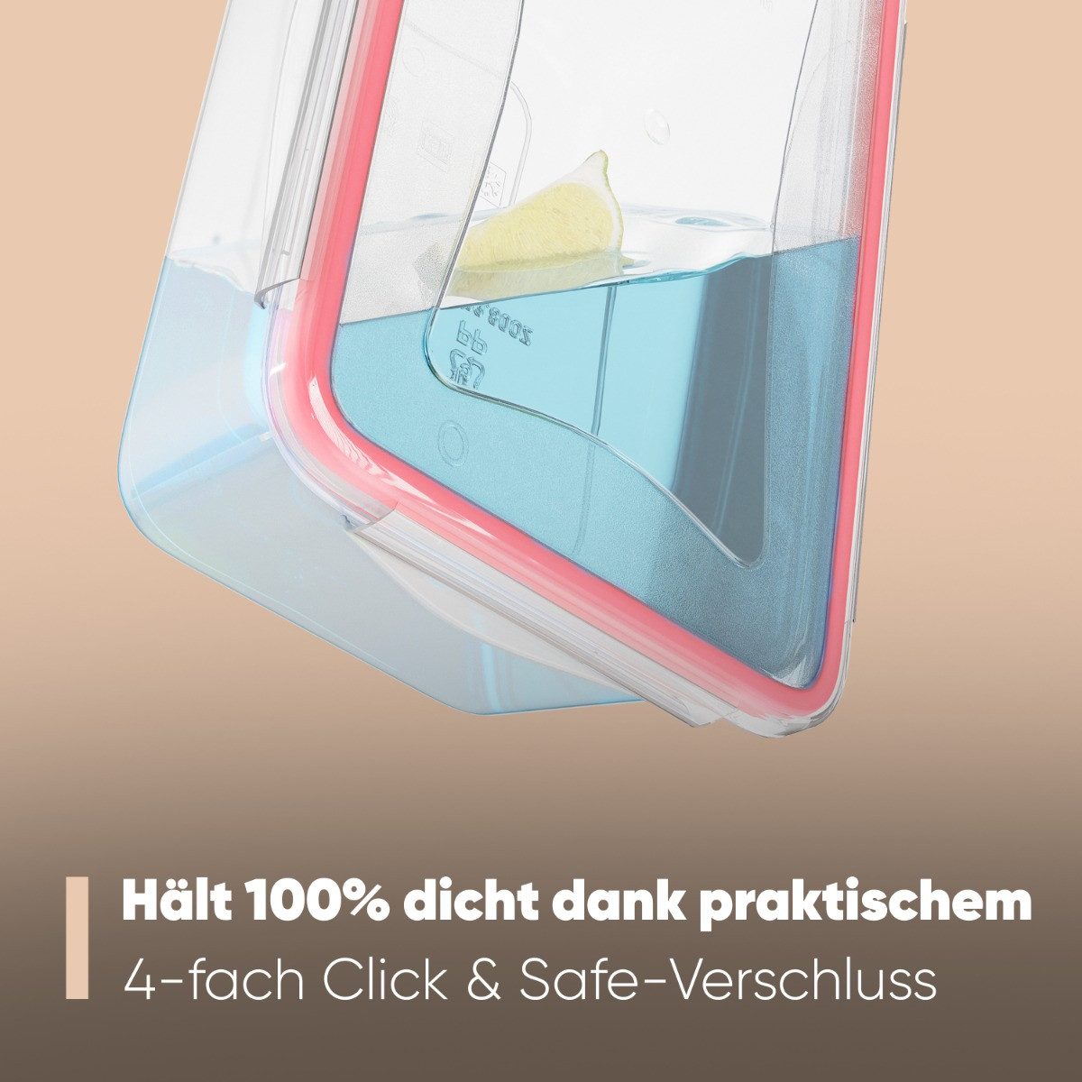 classbach Frischhaltedose C-FHD 4009 K, Frischhaltedosen mit Deckel, 14er Set, 100% dicht – Bild 2 von 5