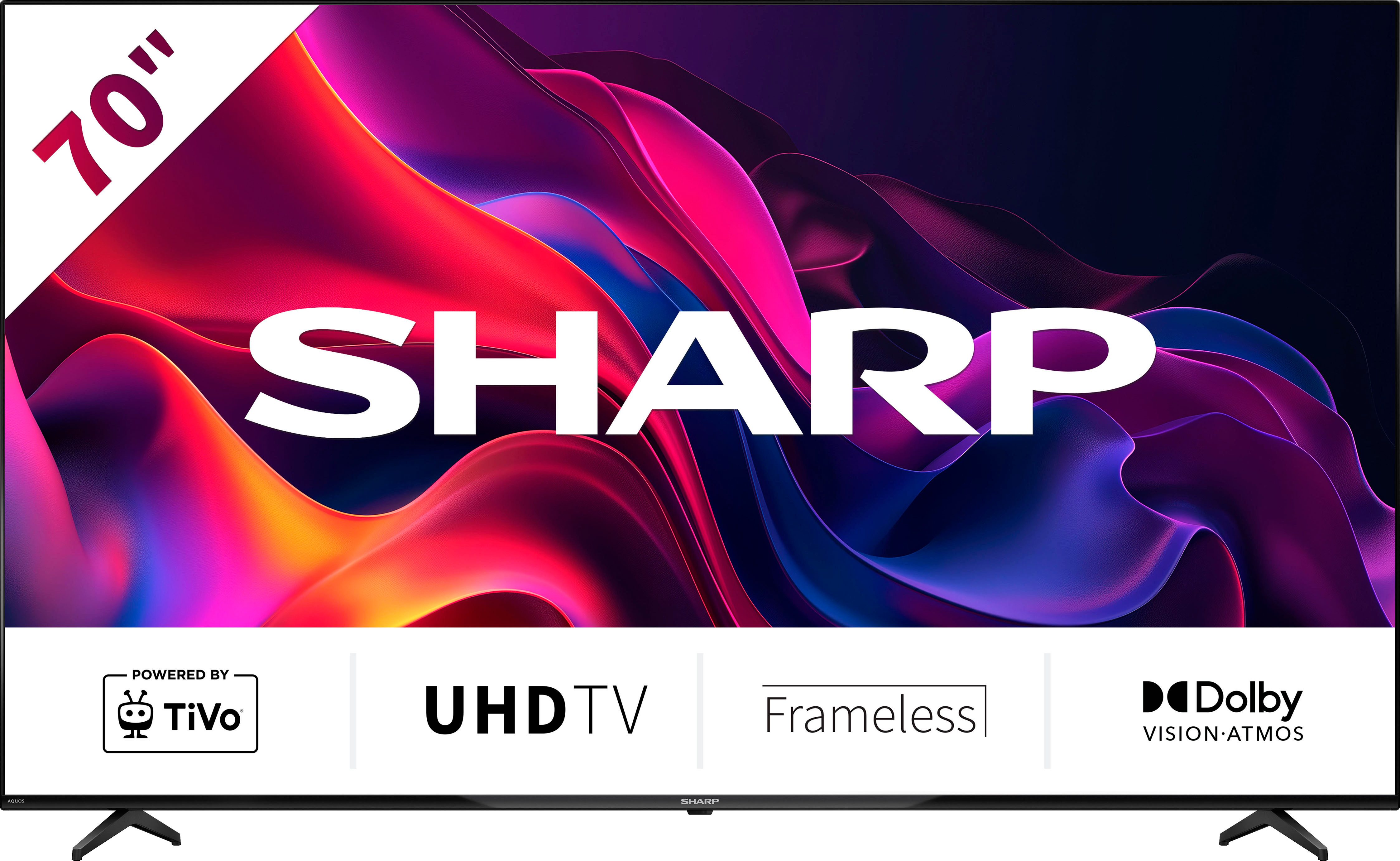 Sharp 4T-C70GKx LED-Fernseher (177 cm/70 Zoll, Smart-TV)