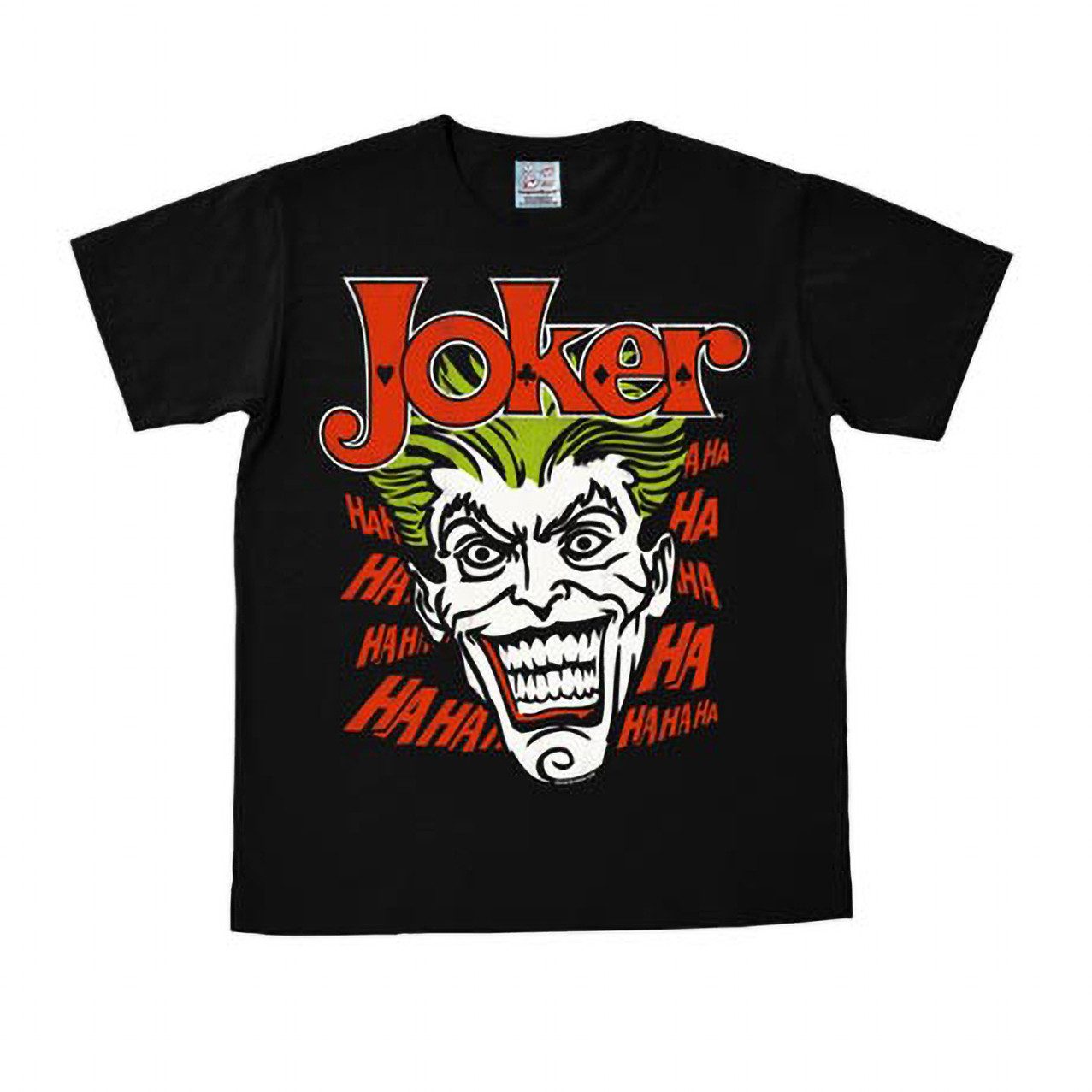 LOGOSHIRT Print-Shirt Batman-Joker T-Shirt Original Design aus dem DC Comics Universum