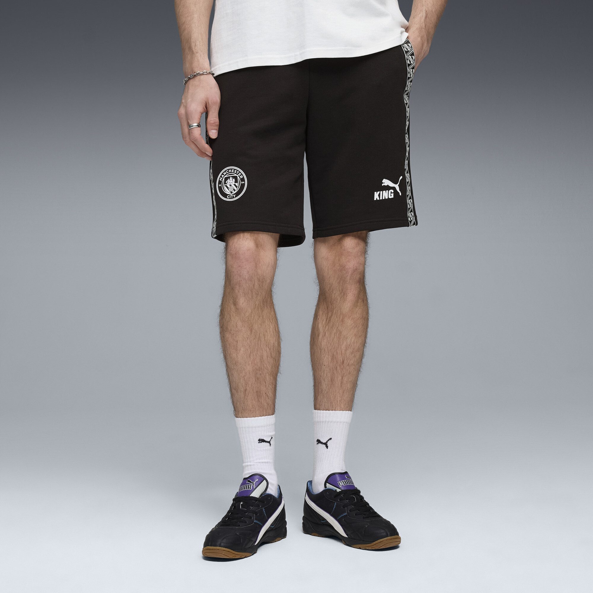 PUMA Sporthose Manchester City KING Sweat-Shorts Herren günstig online kaufen