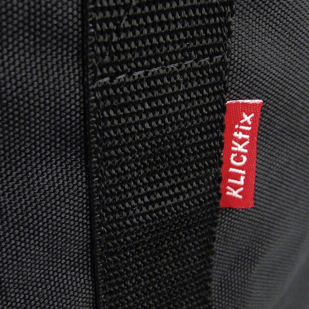 KlickFix Fahrradtasche KLICKfix Lenkertasche Shopper-Plus schwarz 29x38x25 cm