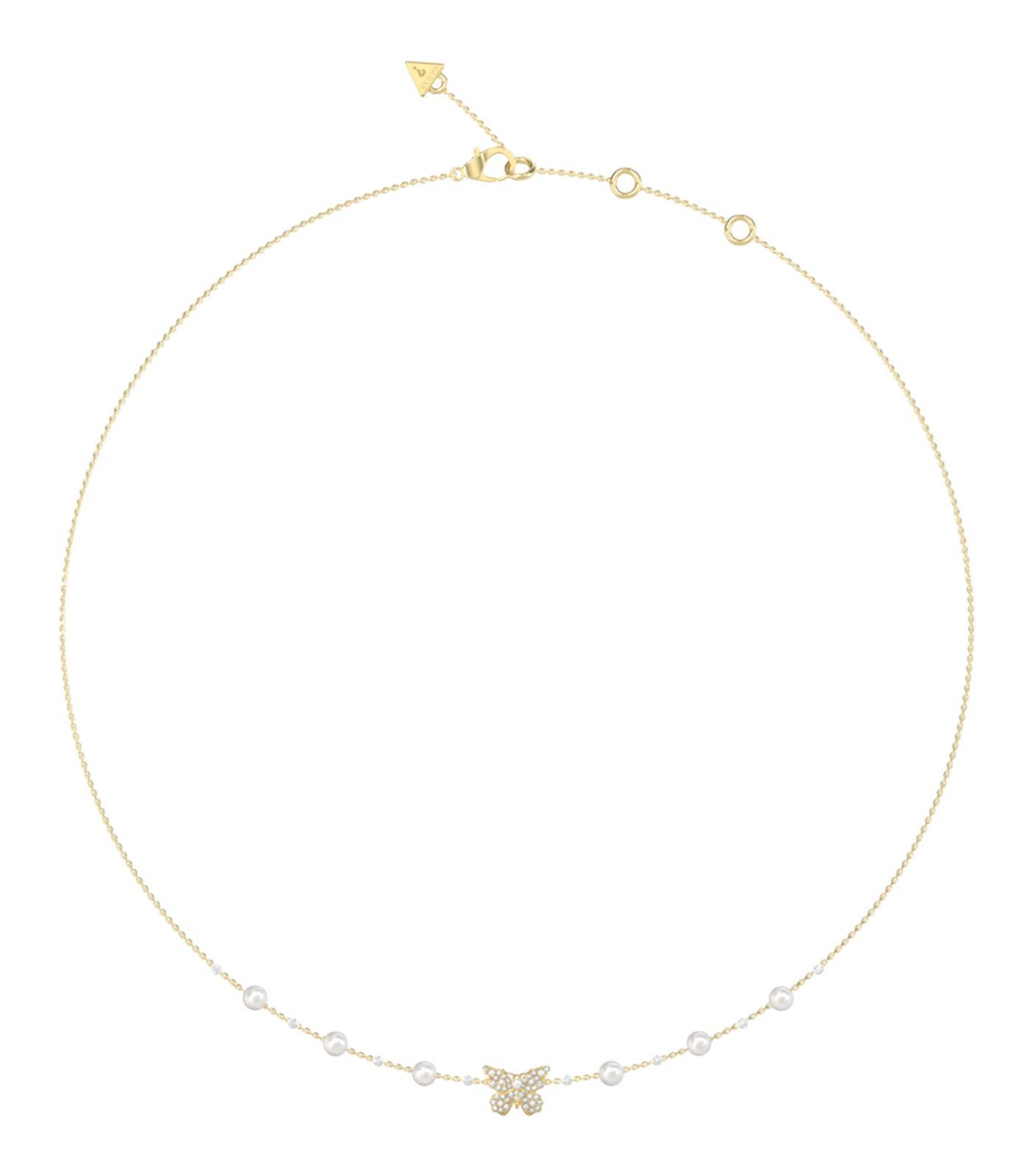 Guess Gliederkette 16-18" Pave Necklace