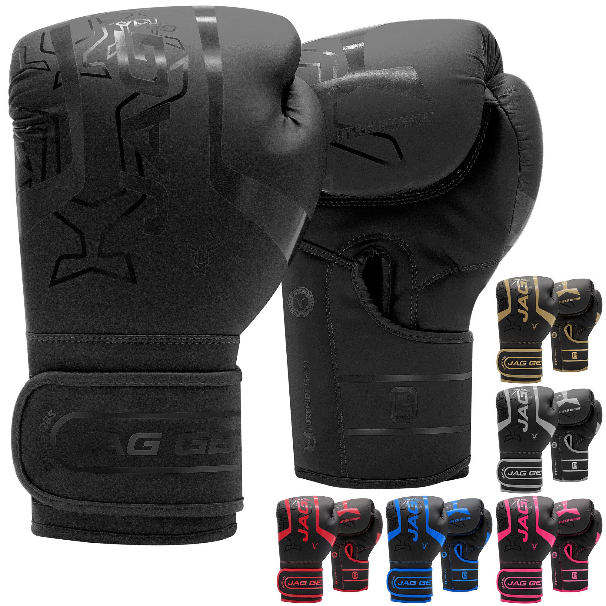 JAG GEARS Boxhandschuhe Jag Gears Boxhandschuhe für MMA, Kickboxen und Kampfsporttraining