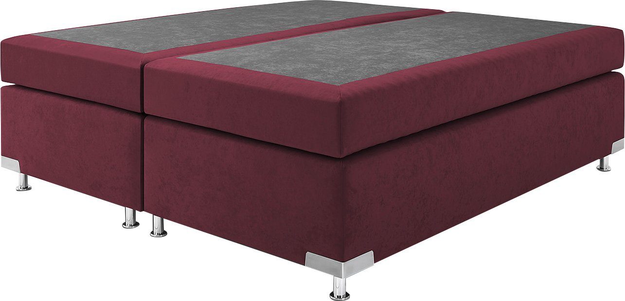 Westfalia Schlafkomfort Boxspringbett Holland, ohne Kopfteil, günstig online kaufen