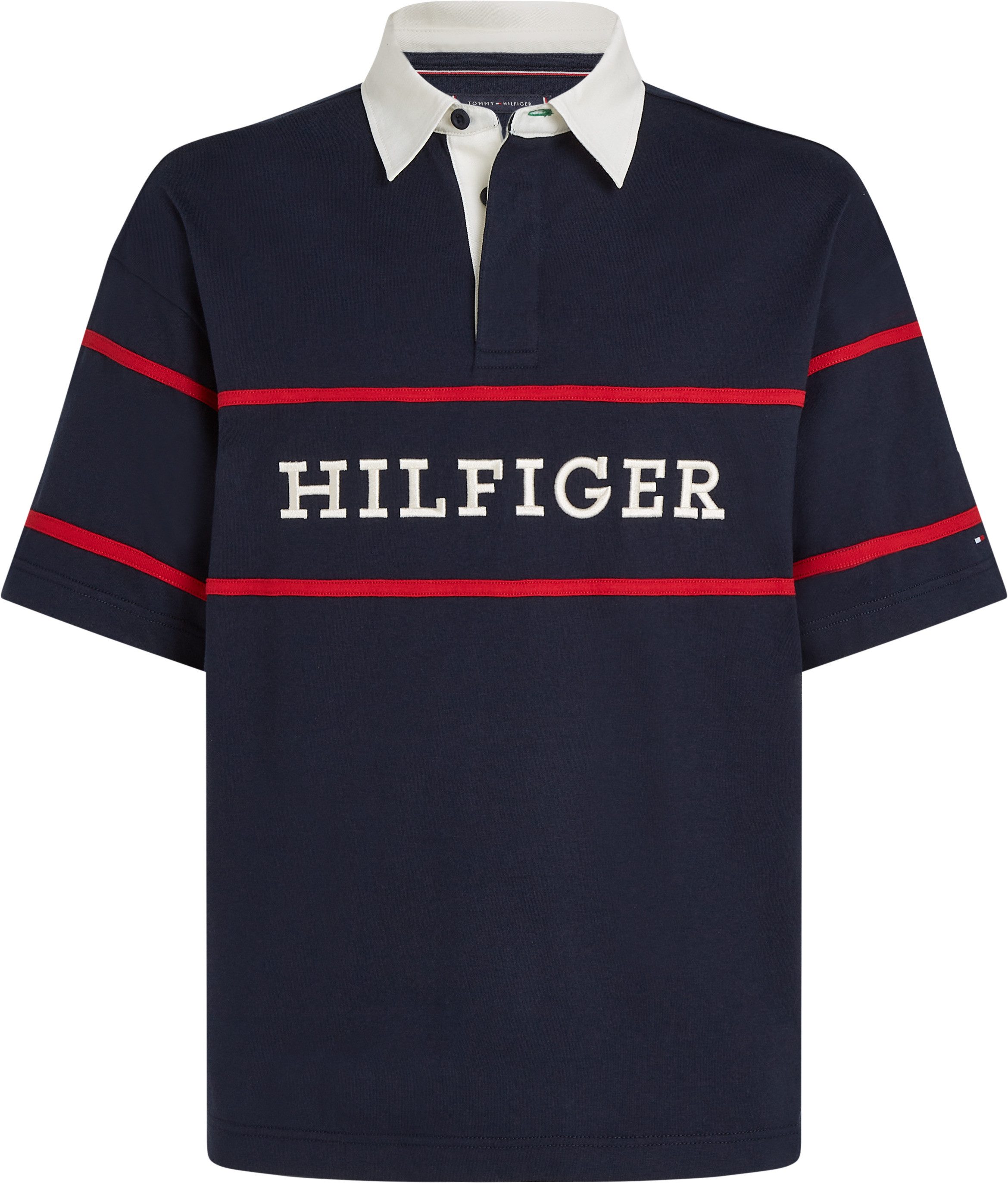 Tommy Hilfiger Rugbyshirt AMERICANA COLOURBLOCK SS RUGBY