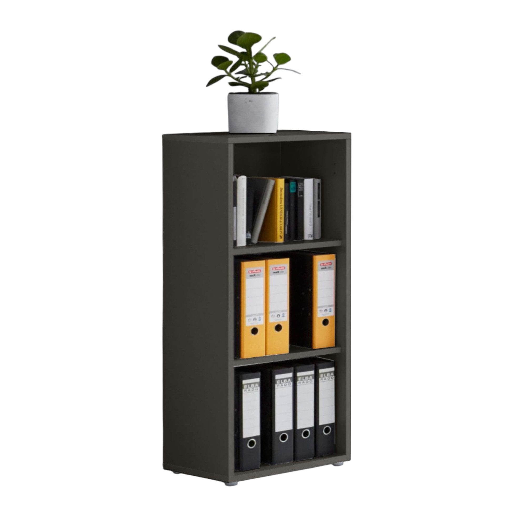 BMG Möbel Aktenregal Office Edition, für Aktenordner und Bürozubehör, ideal als Ergänzung für bereits vorhandene Büromöbel