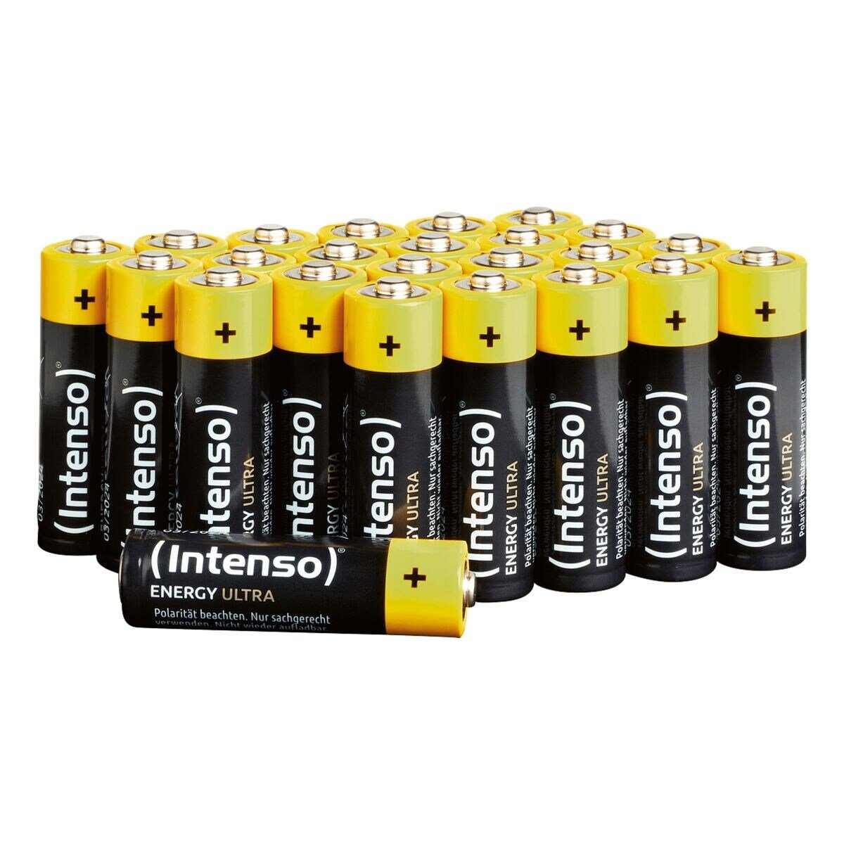 Intenso Energy Ultra Batterie, (1.5 V, 24 St), Mignon / AA / LR6 / LR06, 1,5 V, Alkali
