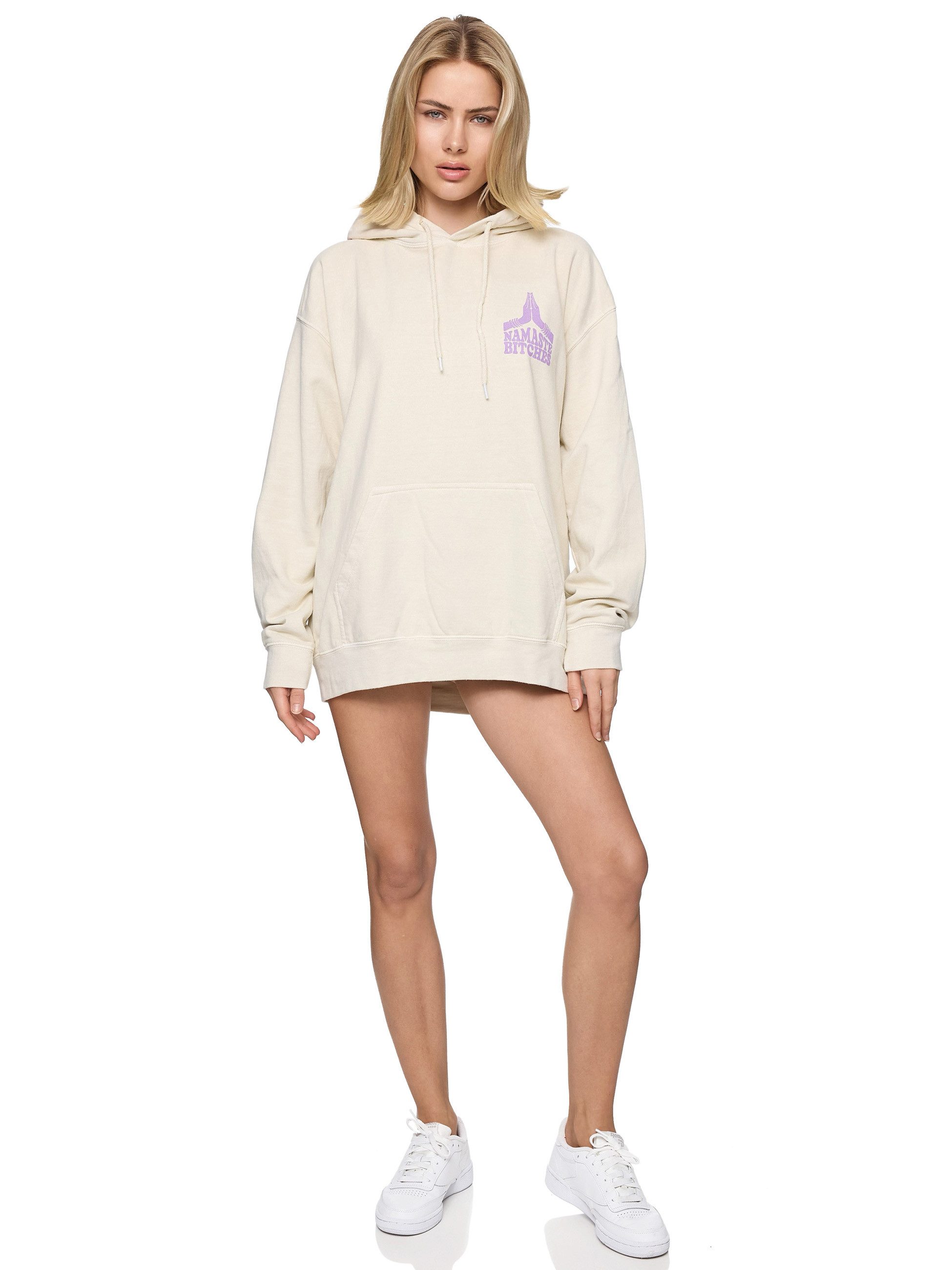 Worldclassca Hoodie Worldclassca Oversized Hoodie NAMASTE Kapuzenpullover Sweatshirt