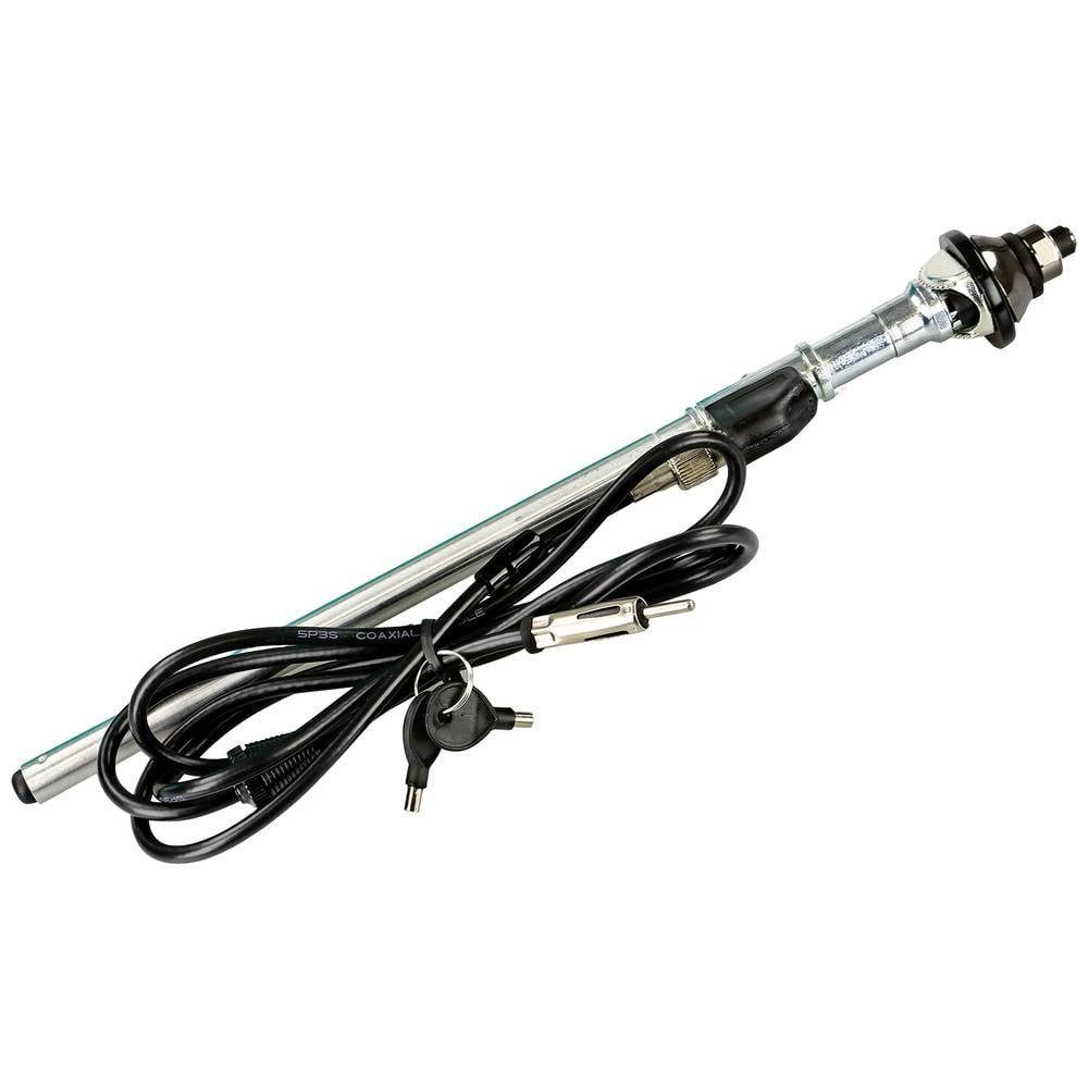 Teleskopantenne AM/FM universal passiv chrom Stabantenne